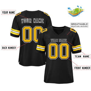 customized football jersey black buyer's show