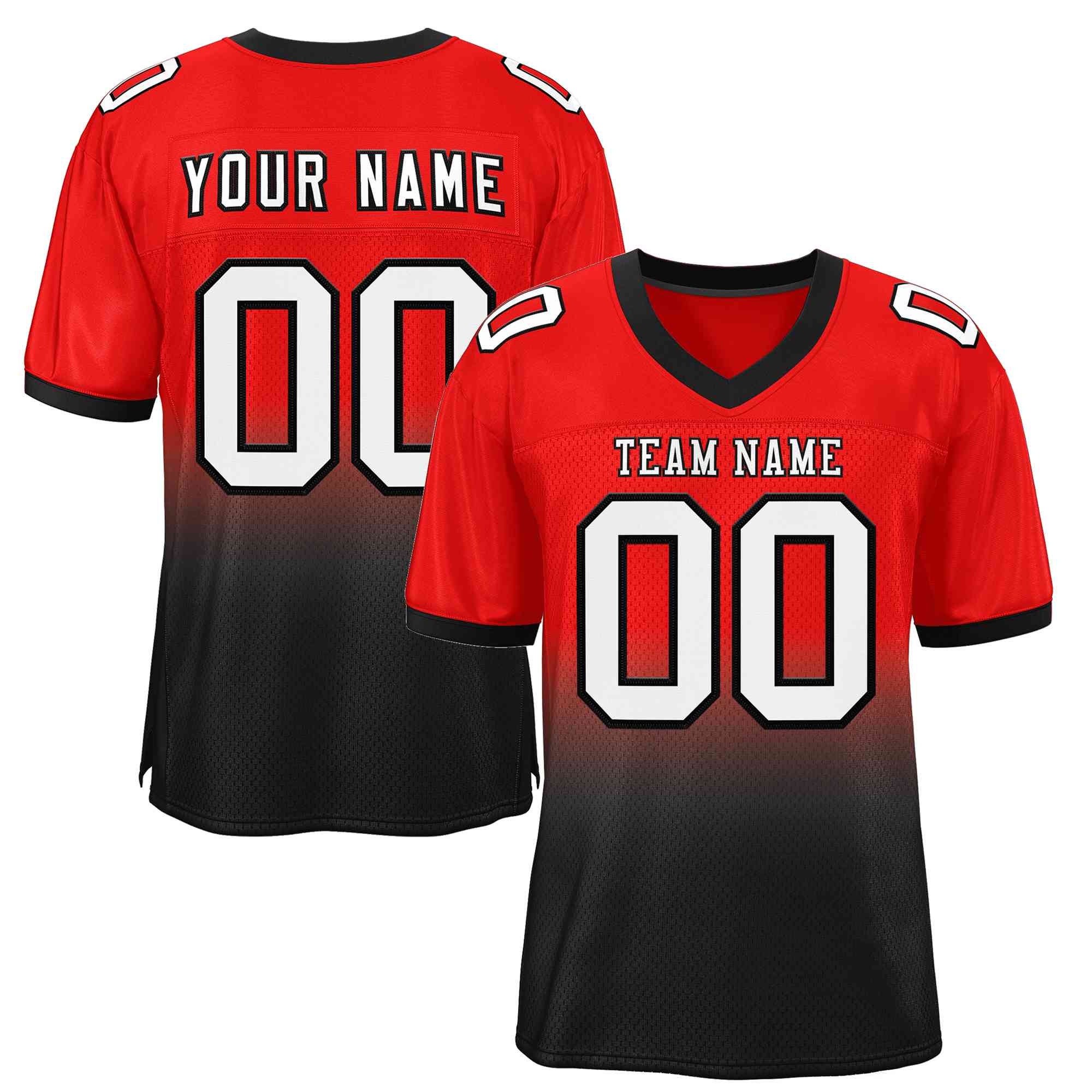 mesh football jersey