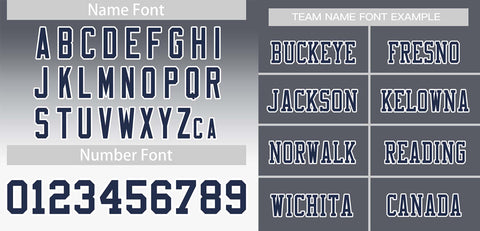 Custom Gray White-Navy Gradient Fashion Outdoor Authentic Football Jersey