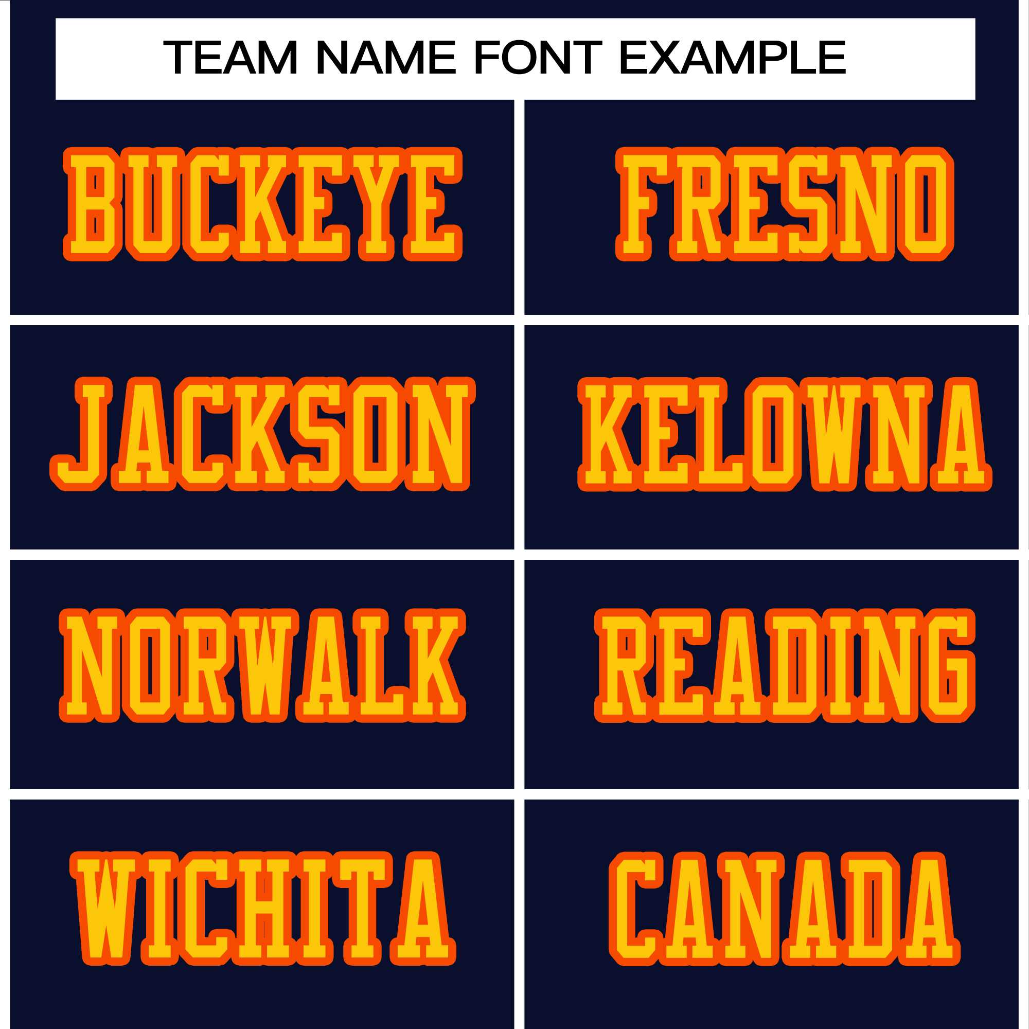 Custom Navy Gold-Orange Classic Style Authentic Football Jersey