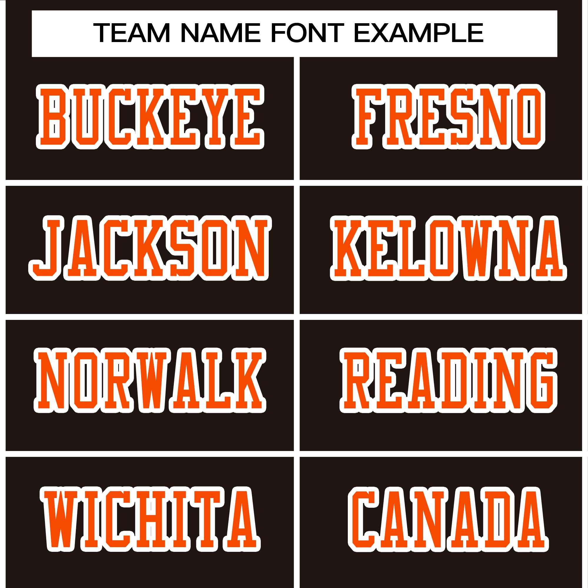 Custom Brown Orange-White Classic Style Authentic Football Jersey