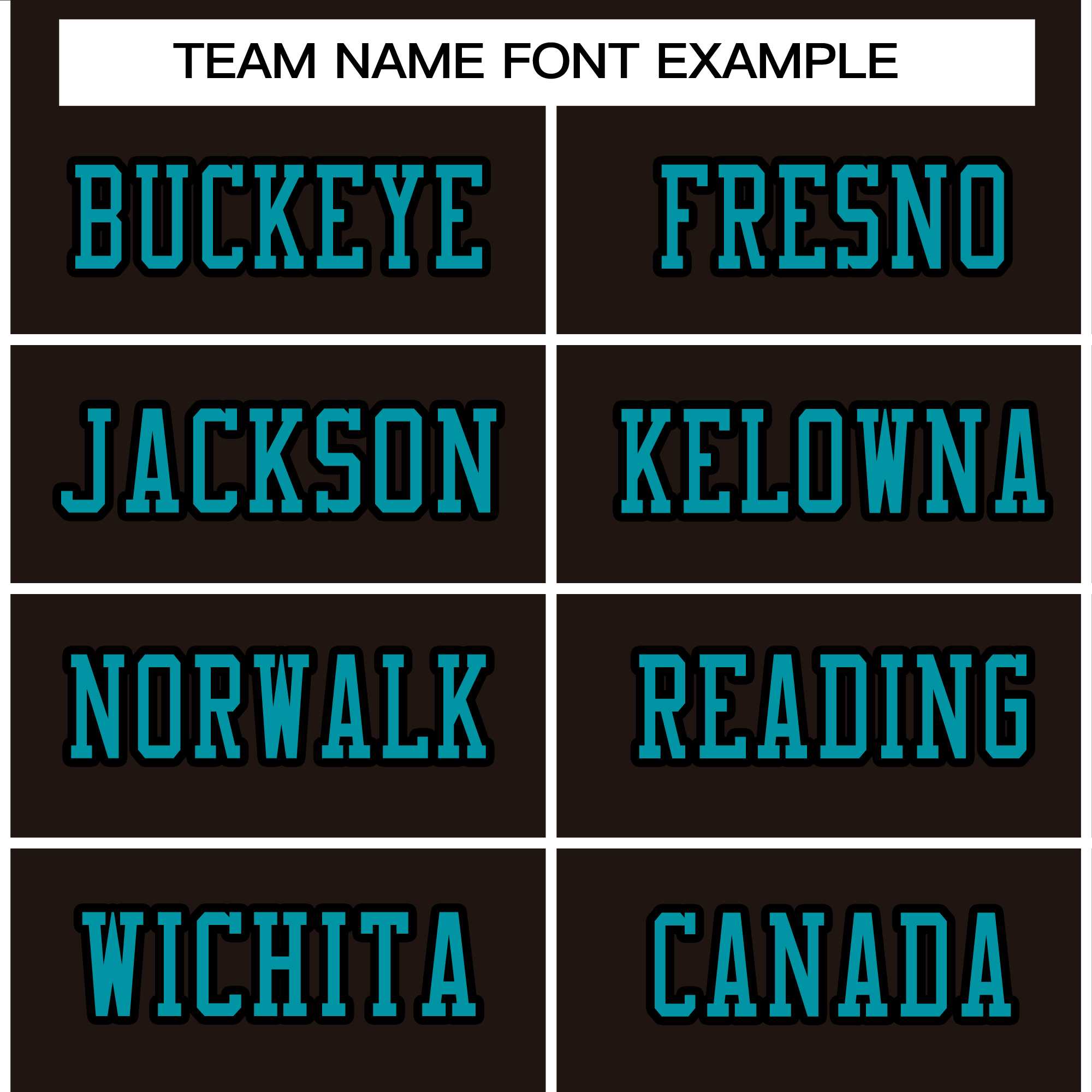 Custom Brown Aqua-Black Classic Style Authentic Football Jersey