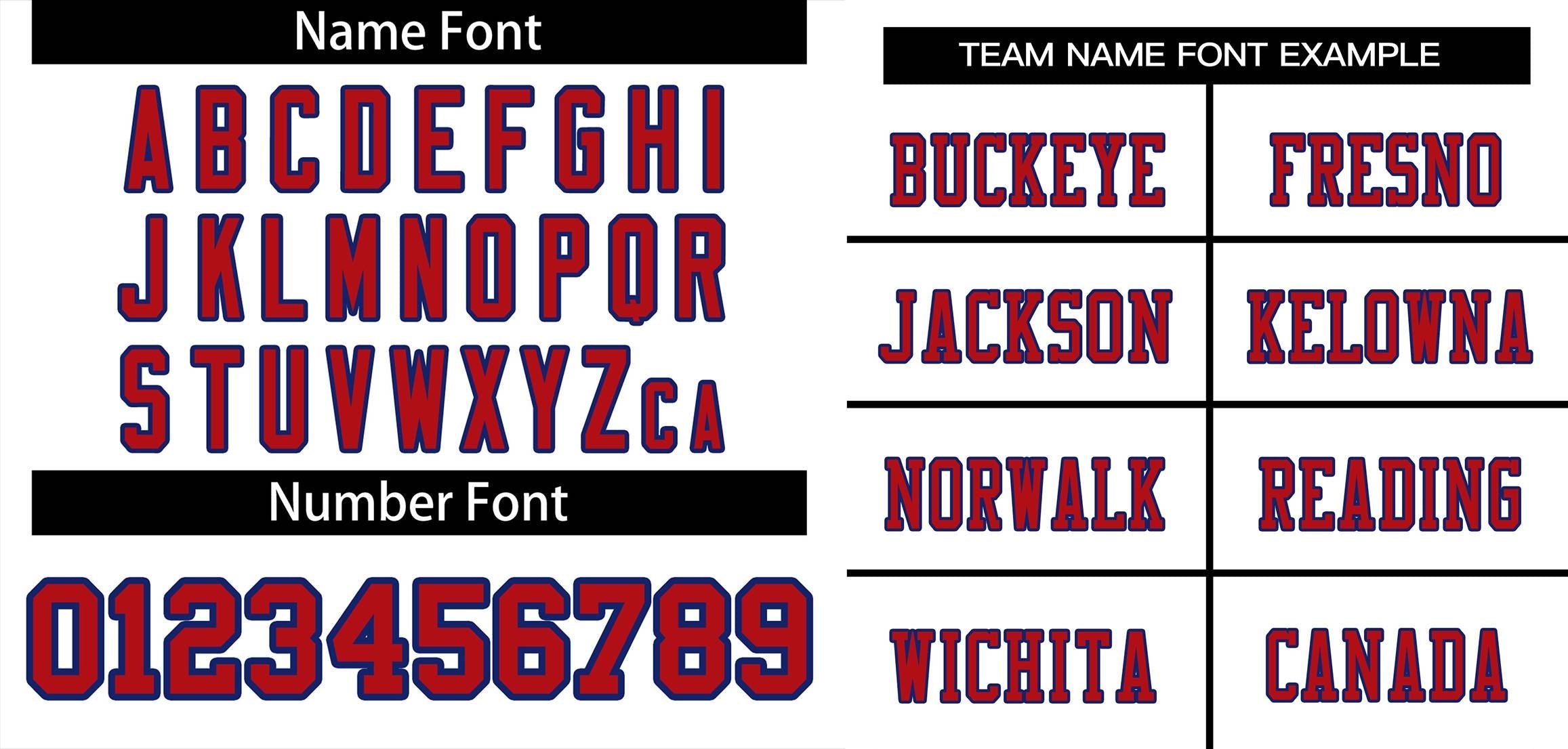 custom football shirts name font