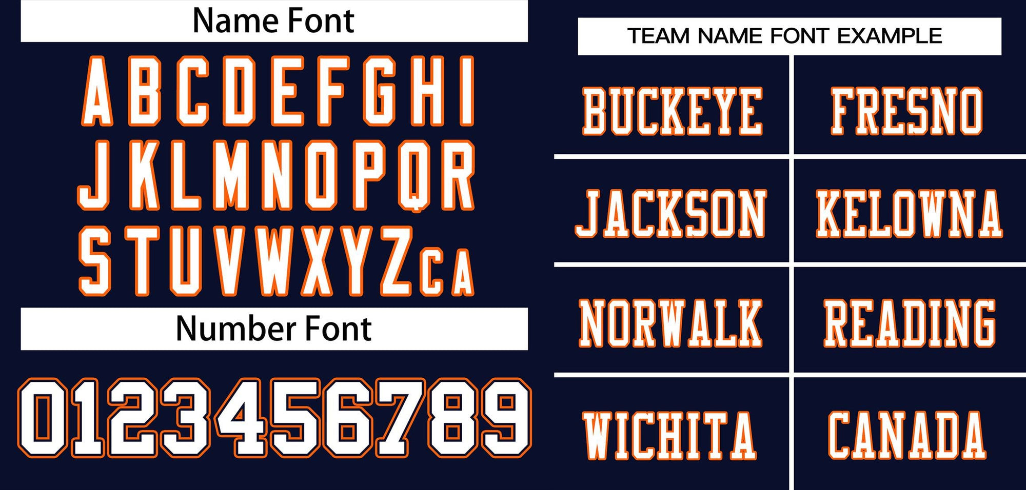 Custom Navy White-Orange Classic Style Mesh Authentic Football Jersey