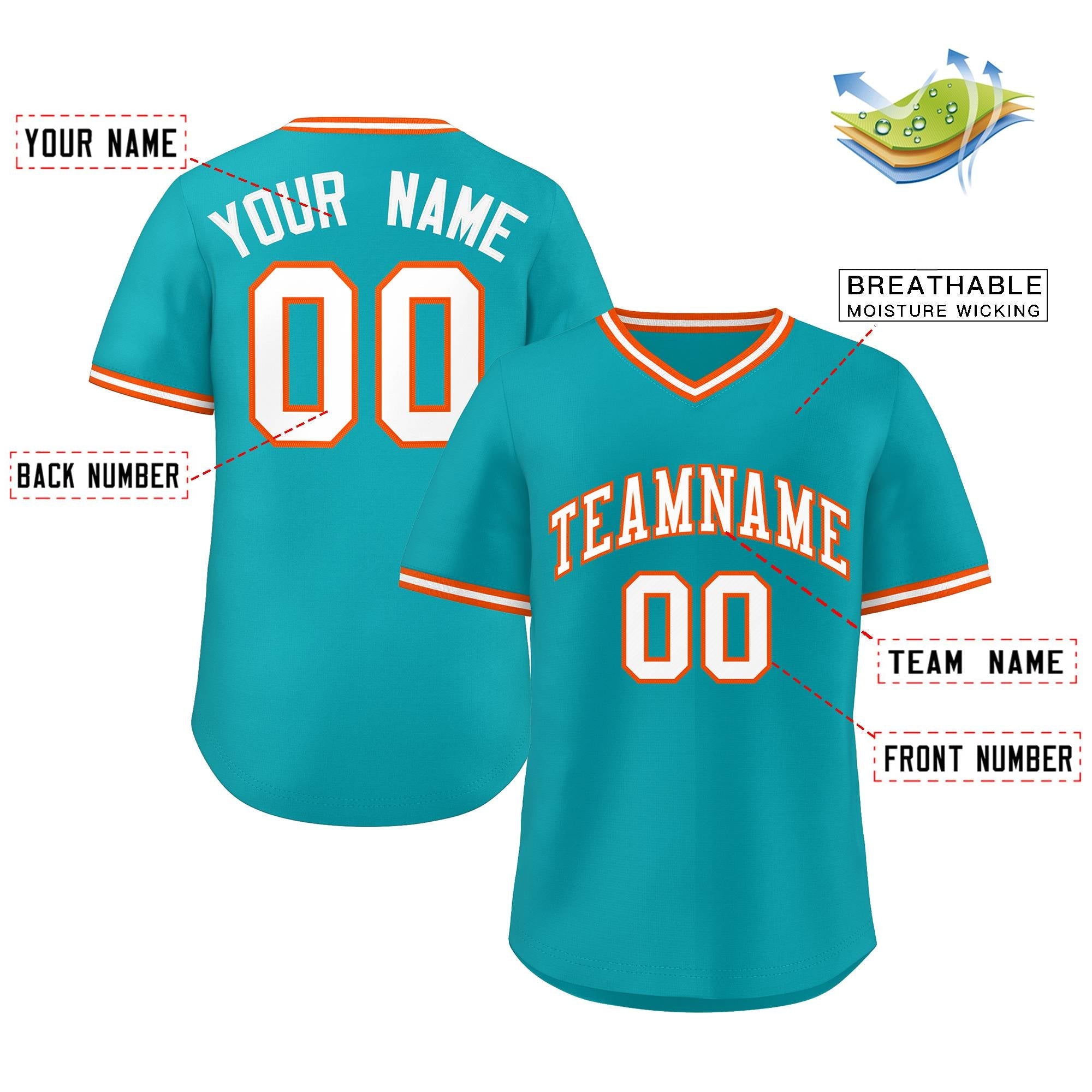  KXK Custom Baseball Mesh Jersey - Personalized Button-Up Shirt  for Men, Women, Youth with Stitched Name & Number : Sports & Outdoors