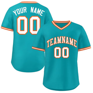 Aqua Baseball Jersey