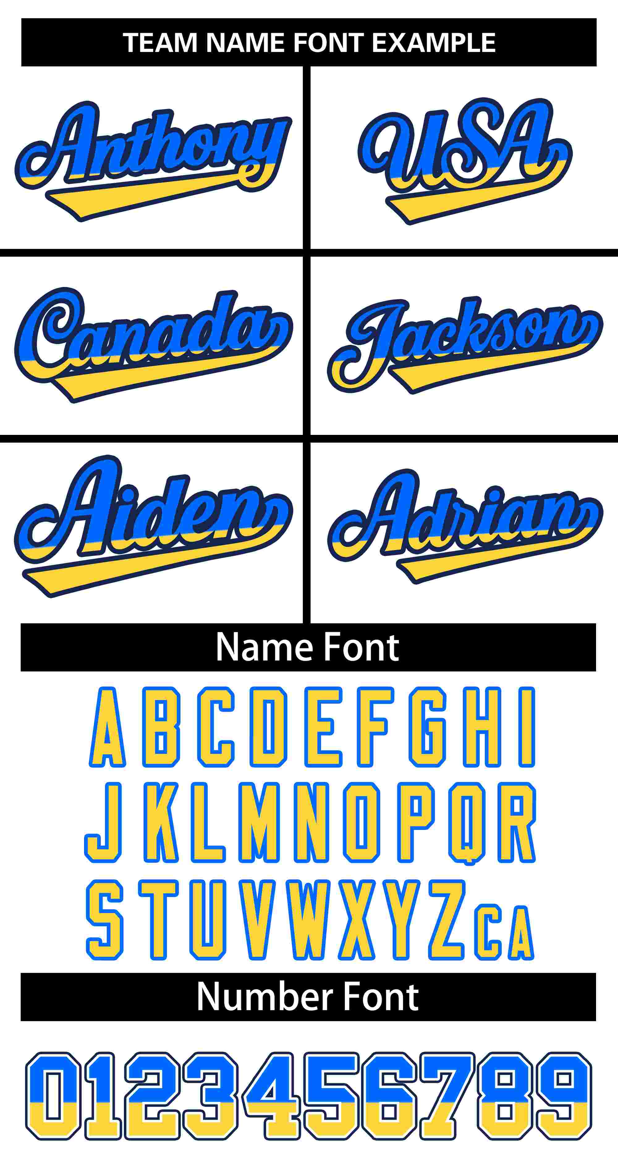 Custom White Blue Yellow-Navy Stripe Font Gradient Fashion Authentic Baseball Jersey