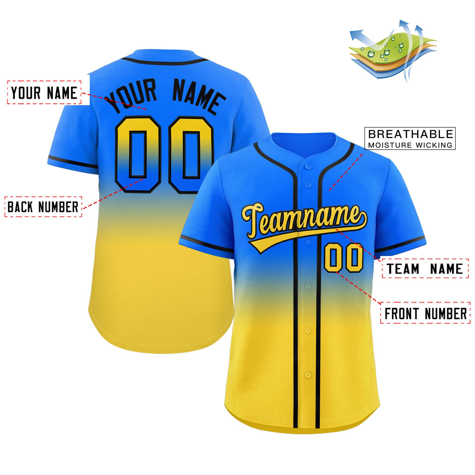 wholesale blank baseball jerseys