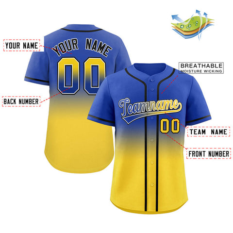 Custom Gold Baseball Jerseys, Baseball Uniforms For Your Team