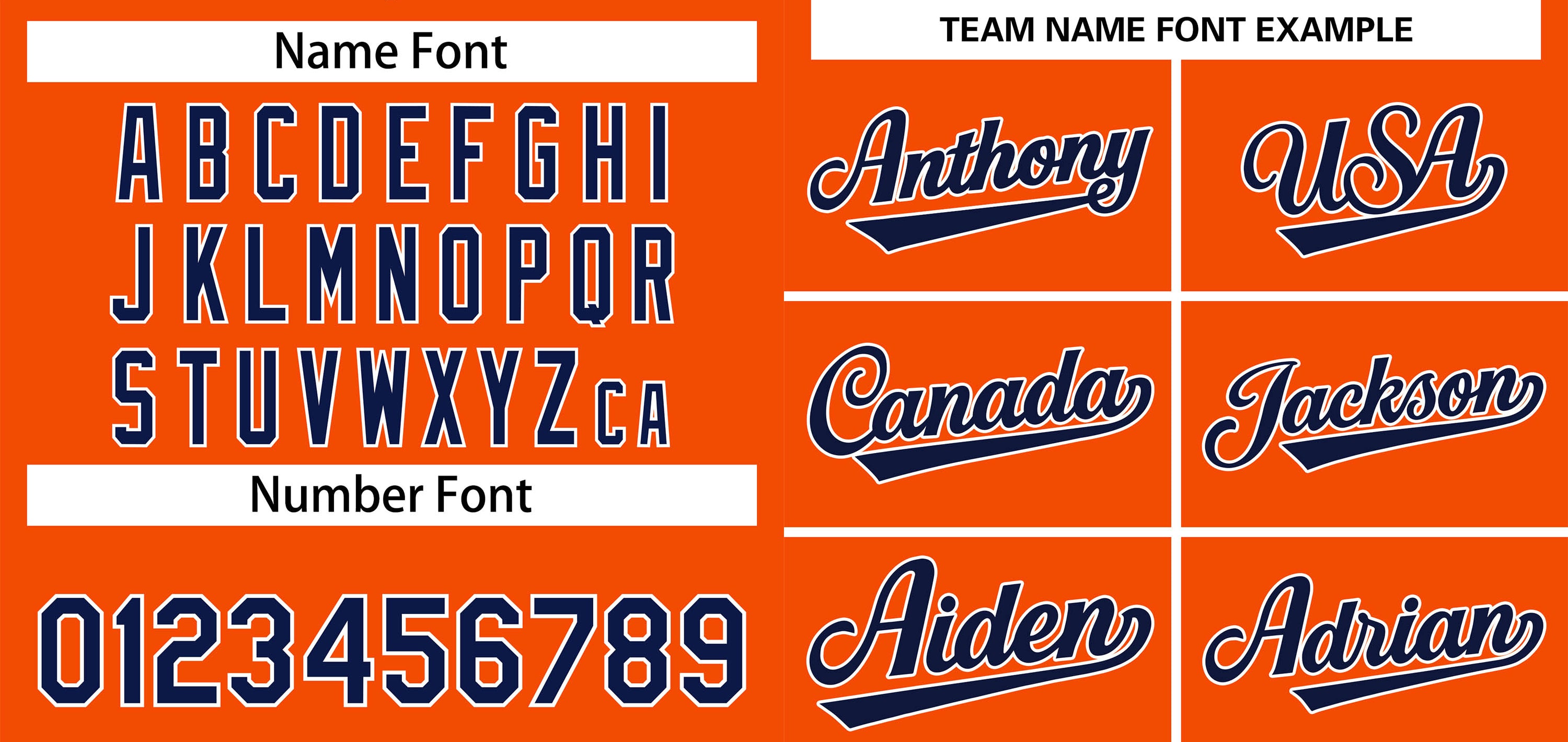 Custom Orange Navy-White Classic Style Authentic Baseball Jersey