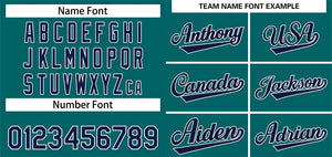 Custom Aqua Royal-White Solider Classic Style Authentic Baseball Jersey