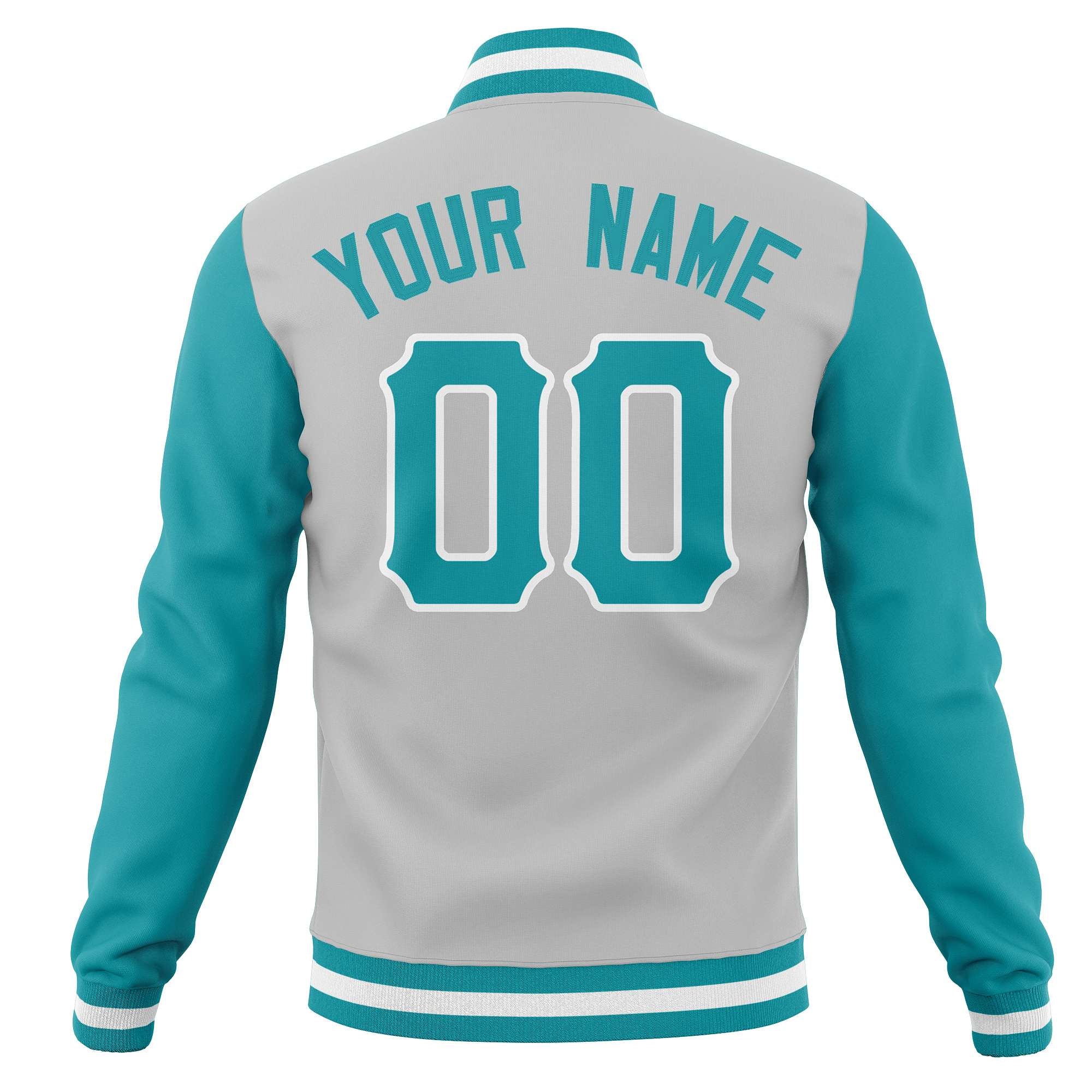 Custom Cotton Blend Full-Snap Varsity Baseball Jackets Personalized Coats