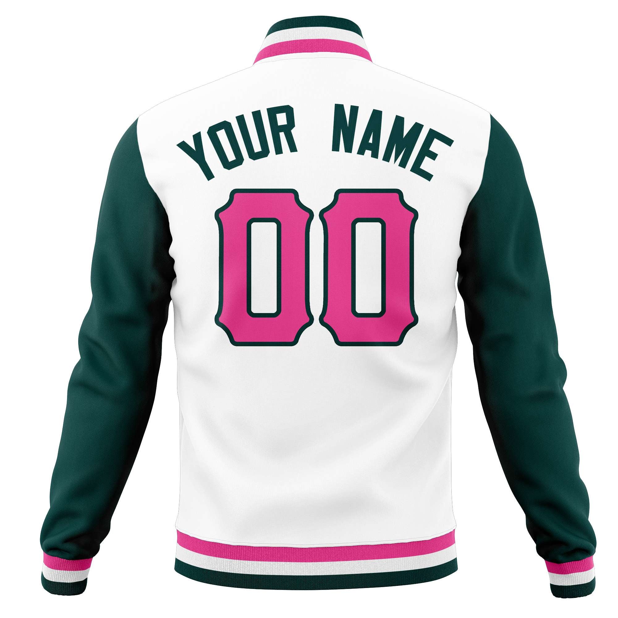 Custom Cotton Blend Full-Snap Varsity Baseball Jackets Personalized Coats