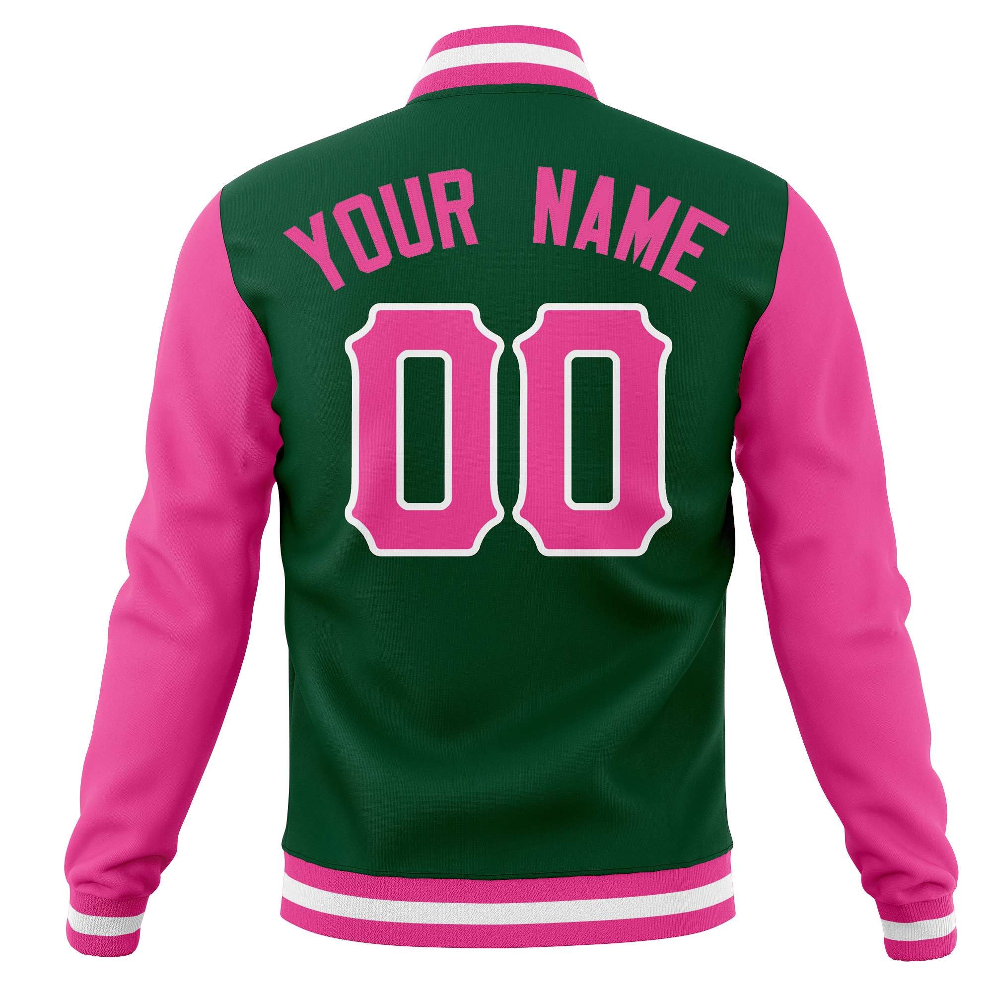 Custom Cotton Blend Full-Snap Varsity Baseball Jackets Personalized Coats