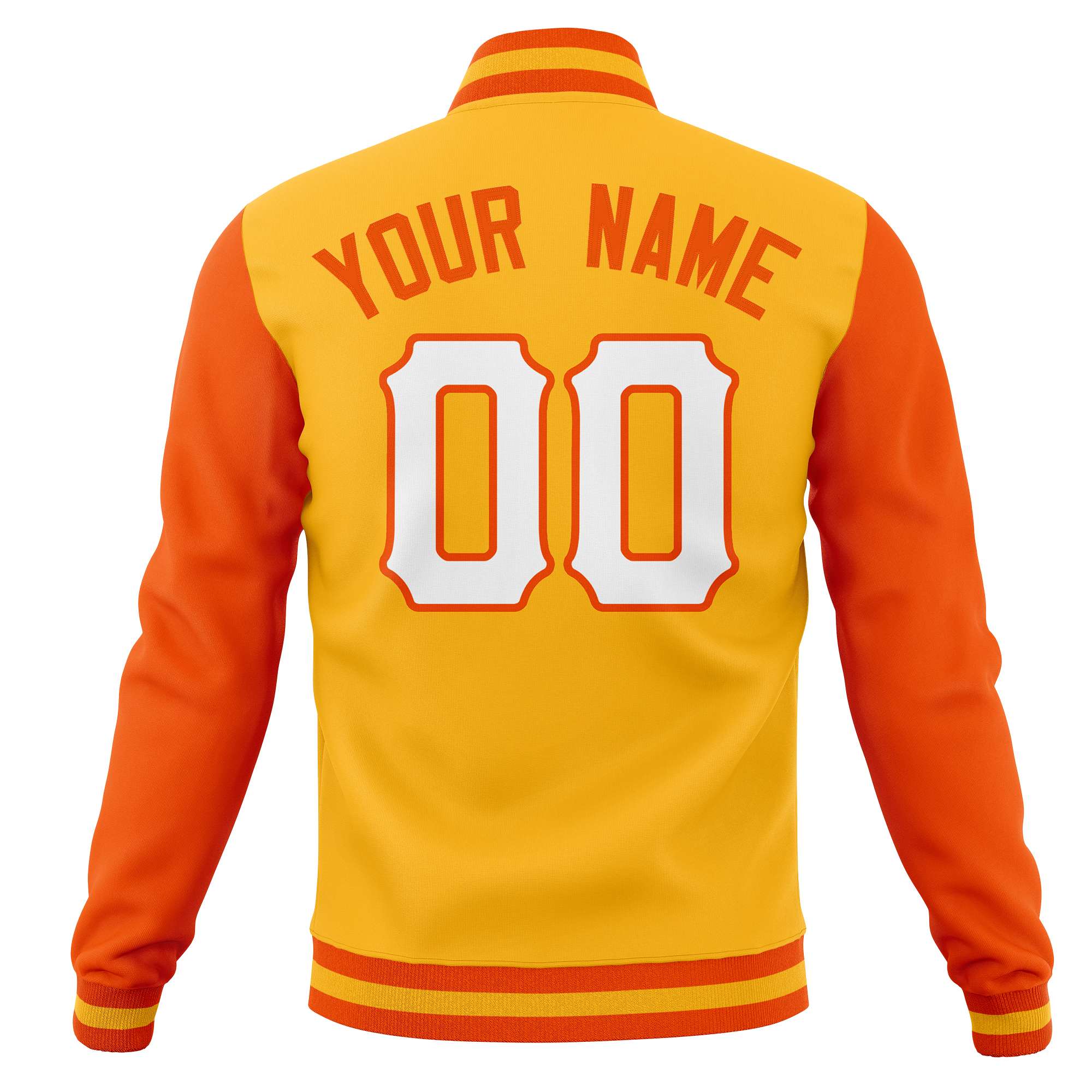 Custom Cotton Blend Full-Snap Varsity Baseball Jackets Personalized Coats