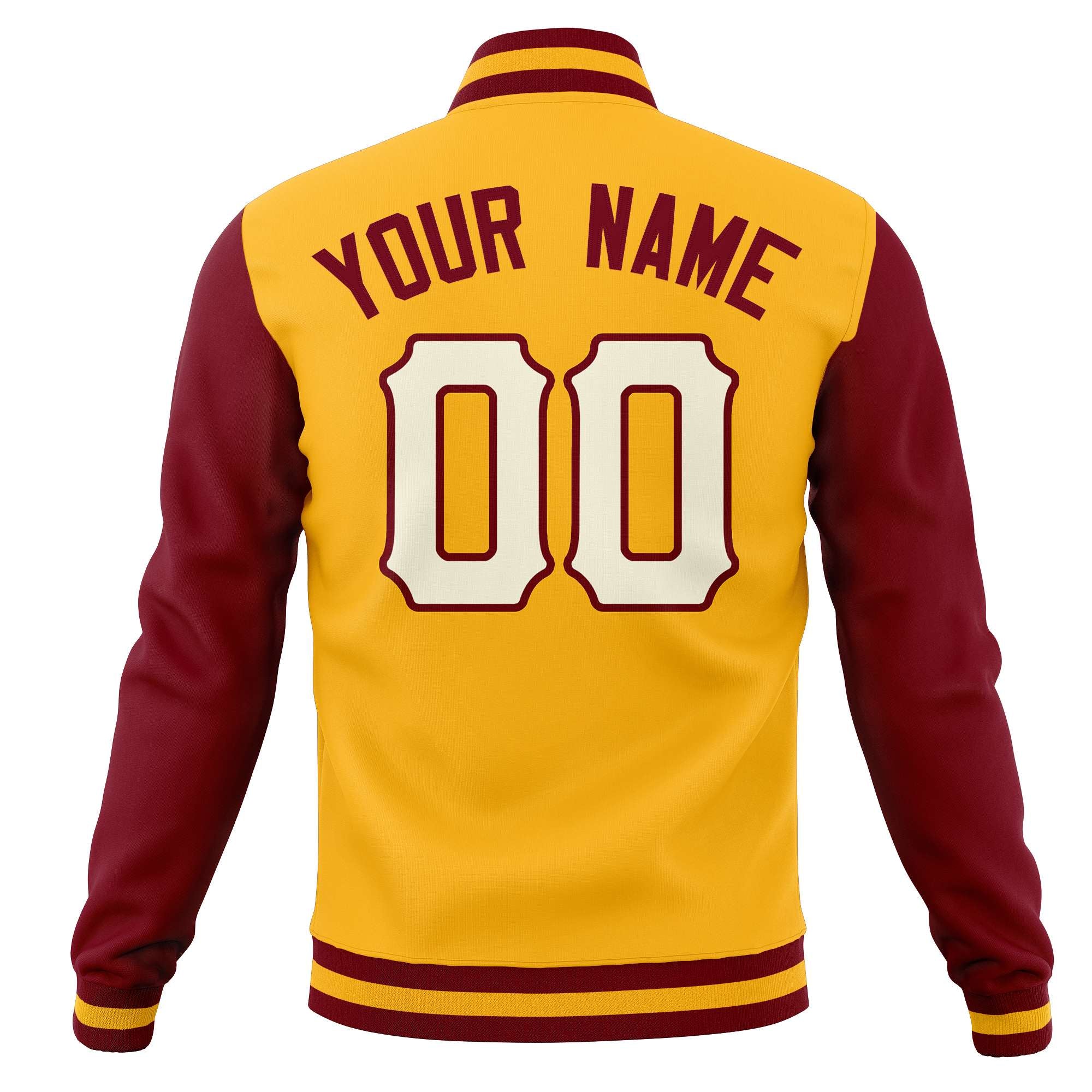 Custom Full-Snap Varsity Bomber Baseball Jackets Personalized Coats