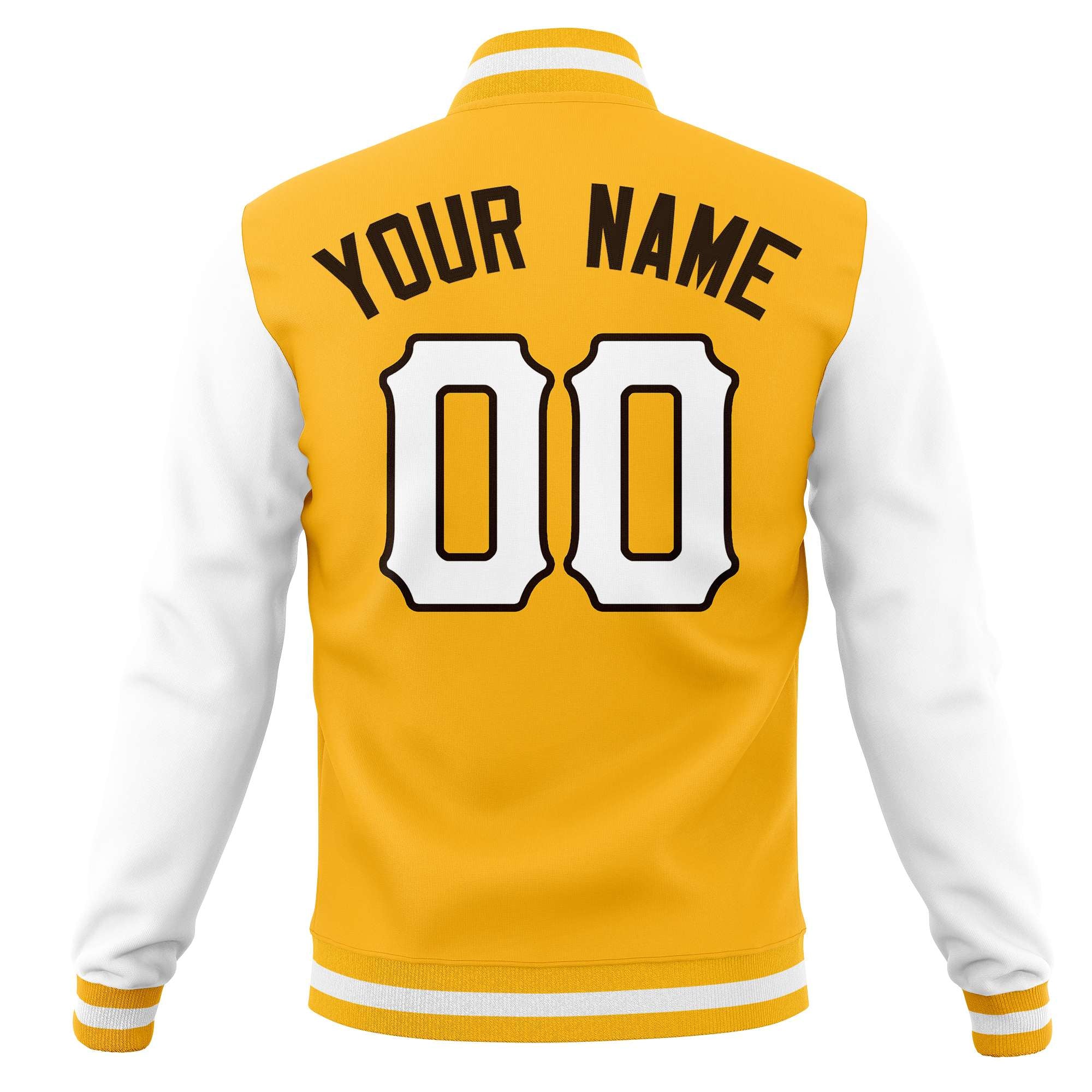 Custom Full-Snap Varsity Letterman Jackets Personalized Baseball Coats