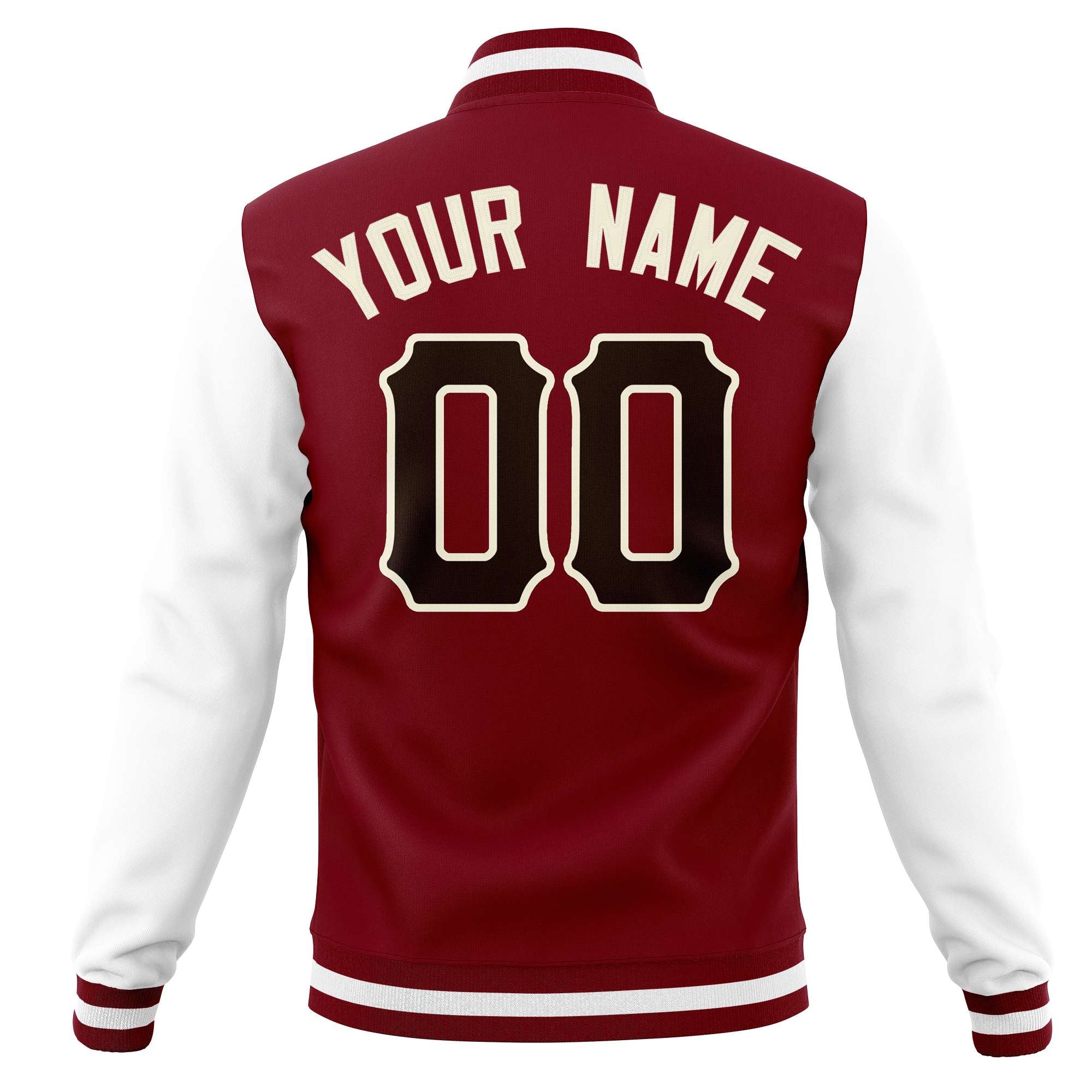 Custom Full-Snap Varsity Letterman Jackets Personalized Baseball Coats