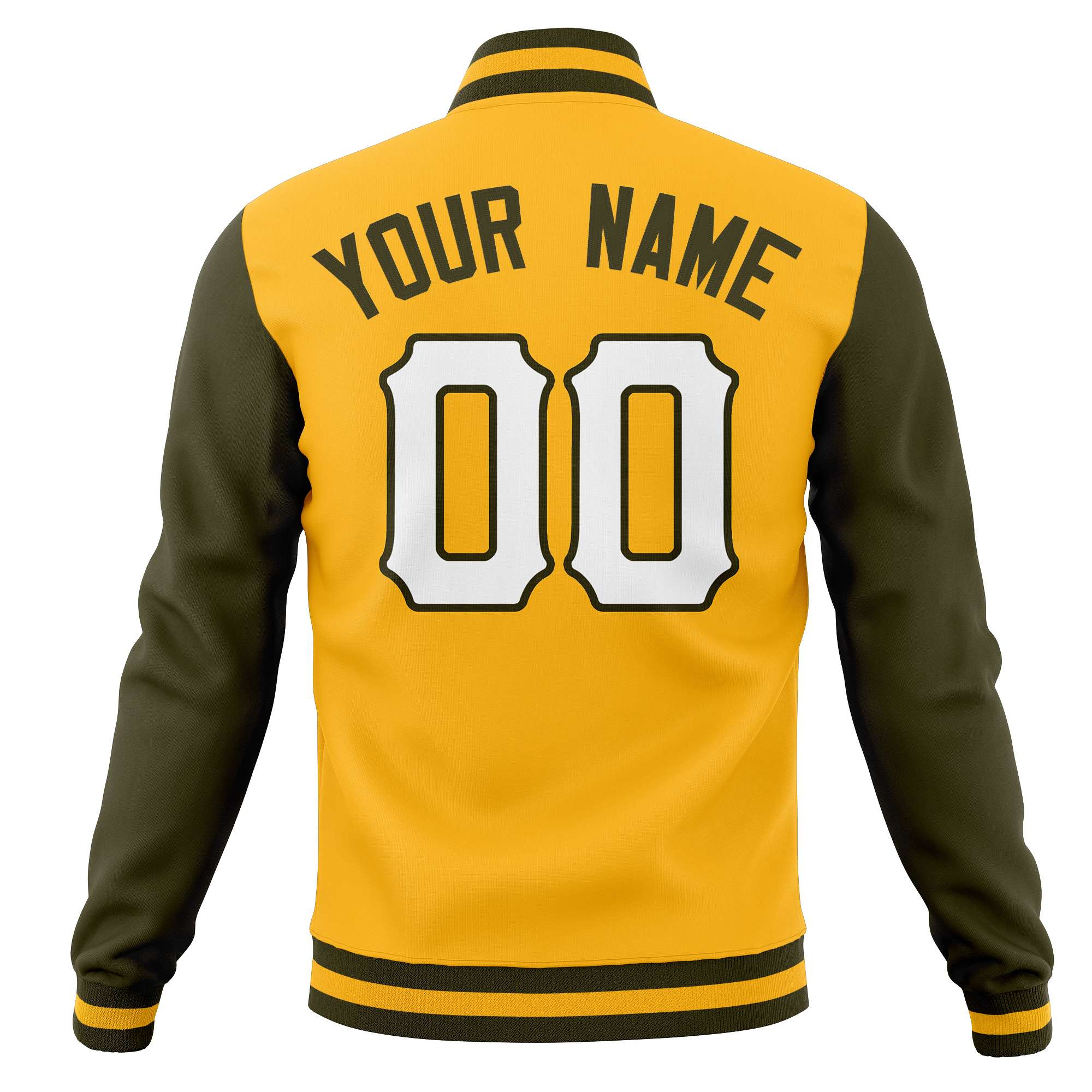 Custom Full-Snap Varsity Letterman Jackets Personalized Baseball Coats