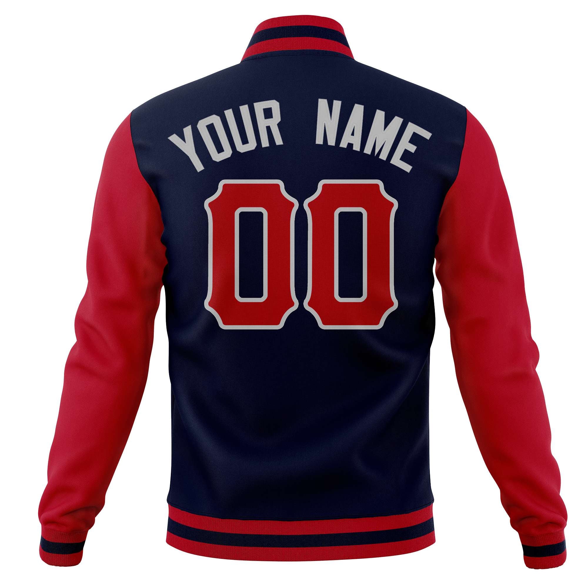 Custom Full-Snap Varsity Letterman Jackets Personalized Baseball Coats