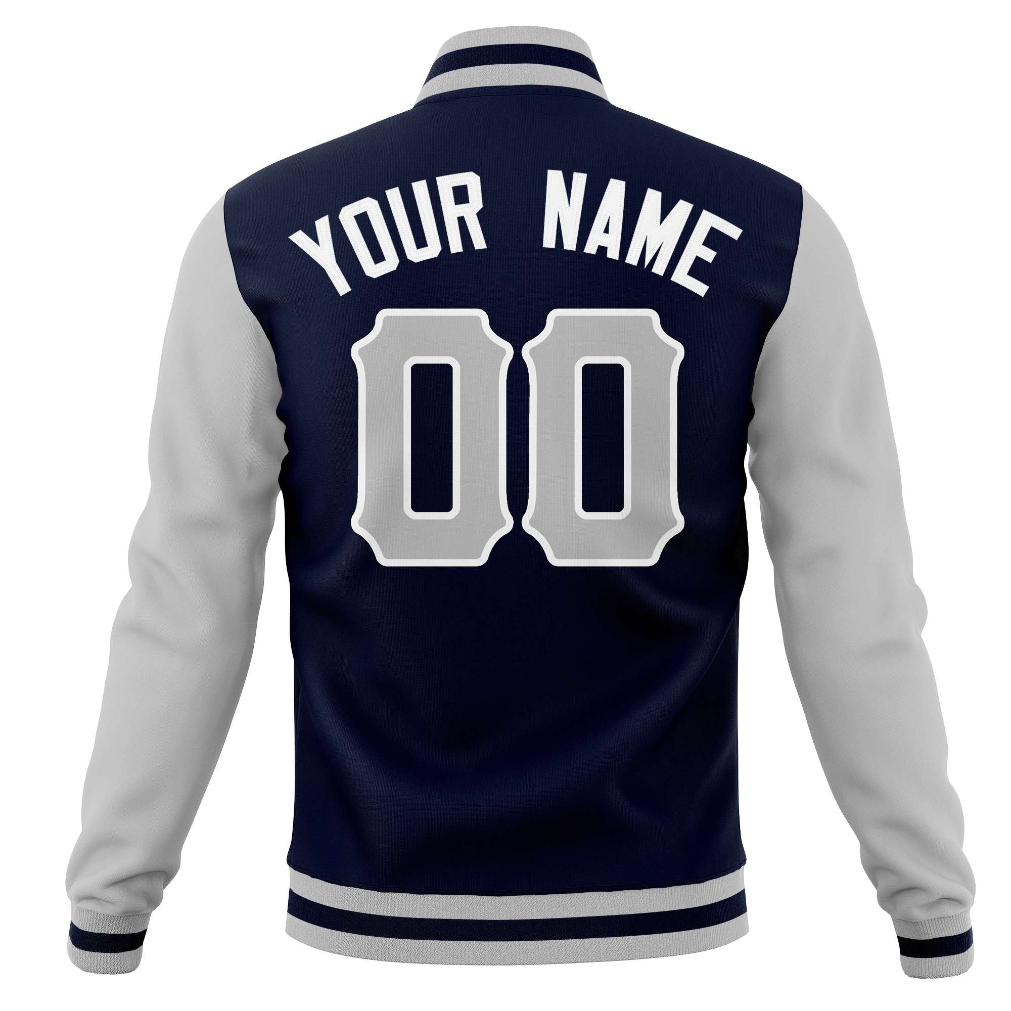 Custom Full-Snap Varsity Bomber Baseball Jackets Personalized Coats