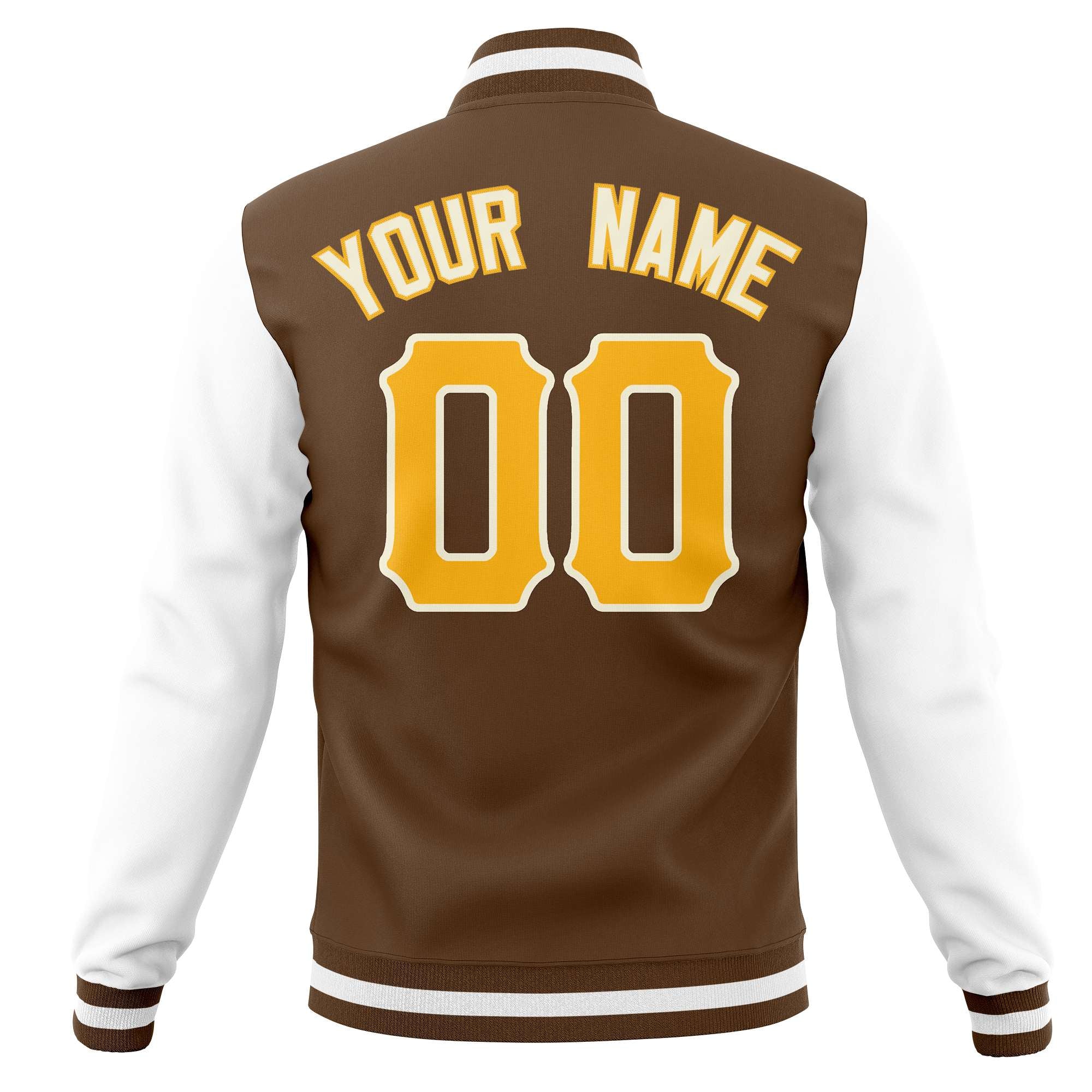 Custom Full-Snap Varsity Letterman Jackets Personalized Baseball Coats