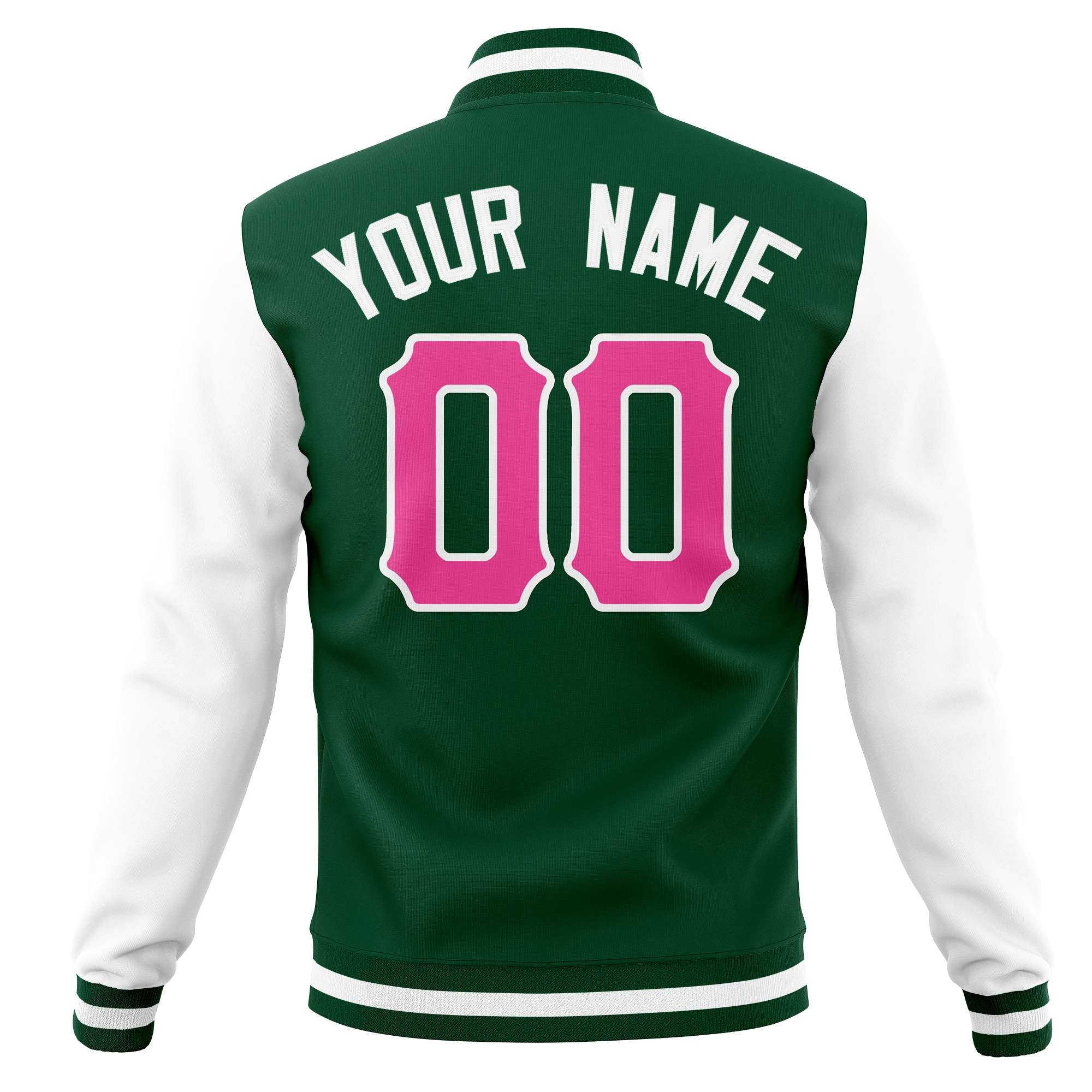 Custom Full-Snap Varsity Bomber Baseball Jackets Personalized Coats