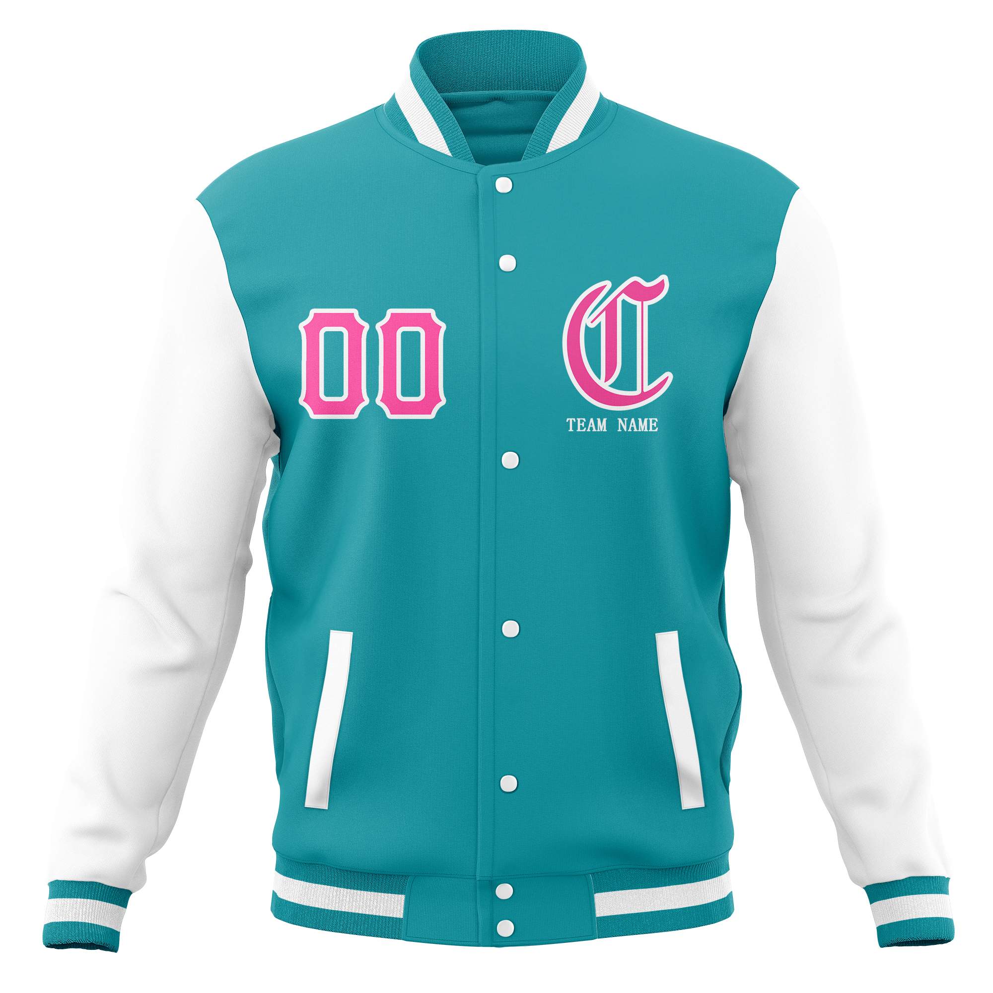 Custom Full-Snap Varsity Letterman Jackets Personalized Baseball Coats