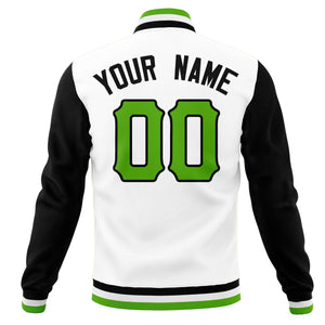 Custom Full-Snap Varsity Bomber Baseball Jackets Personalized Coats