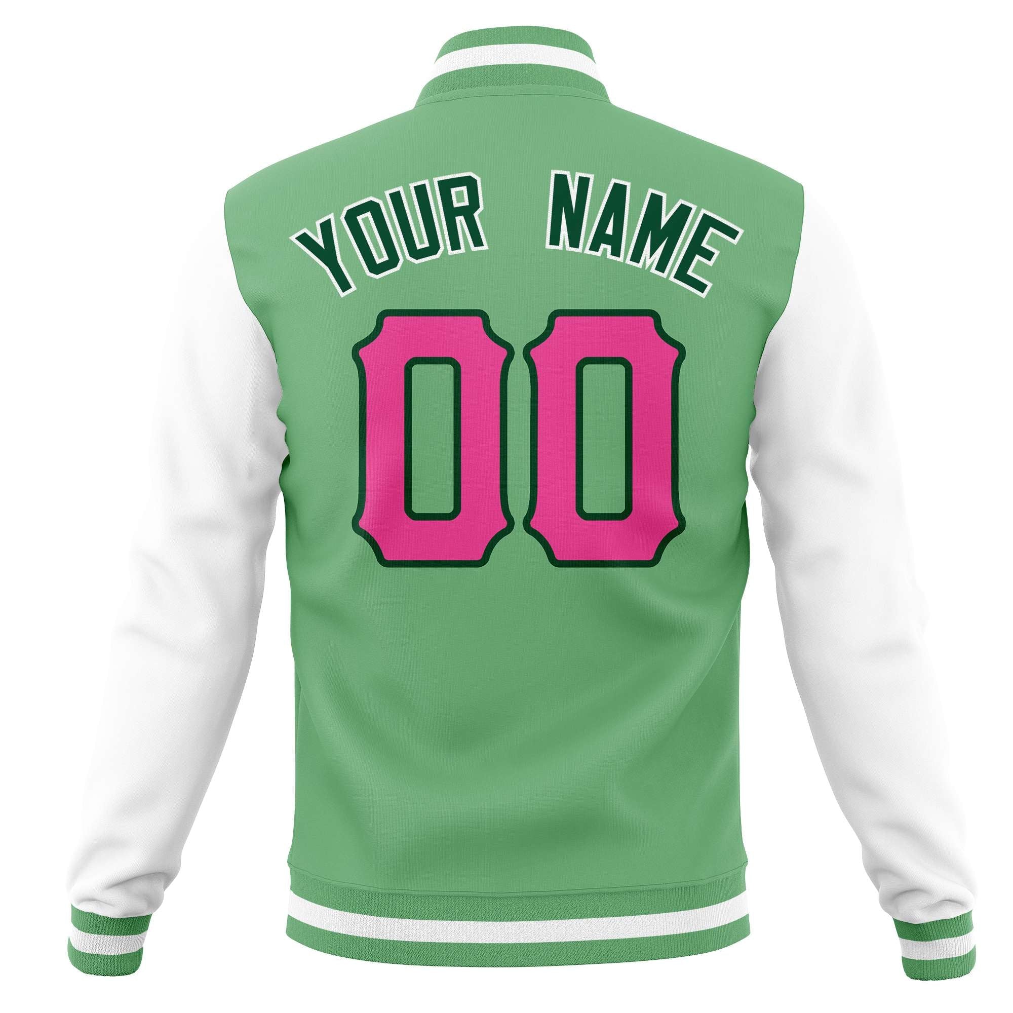 Custom Full-Snap Varsity Letterman Jackets Personalized Baseball Coats