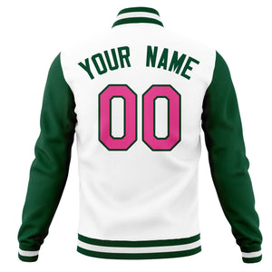 Custom Men's Full-Snap Baseball Coats Varsity Letterman Jackets