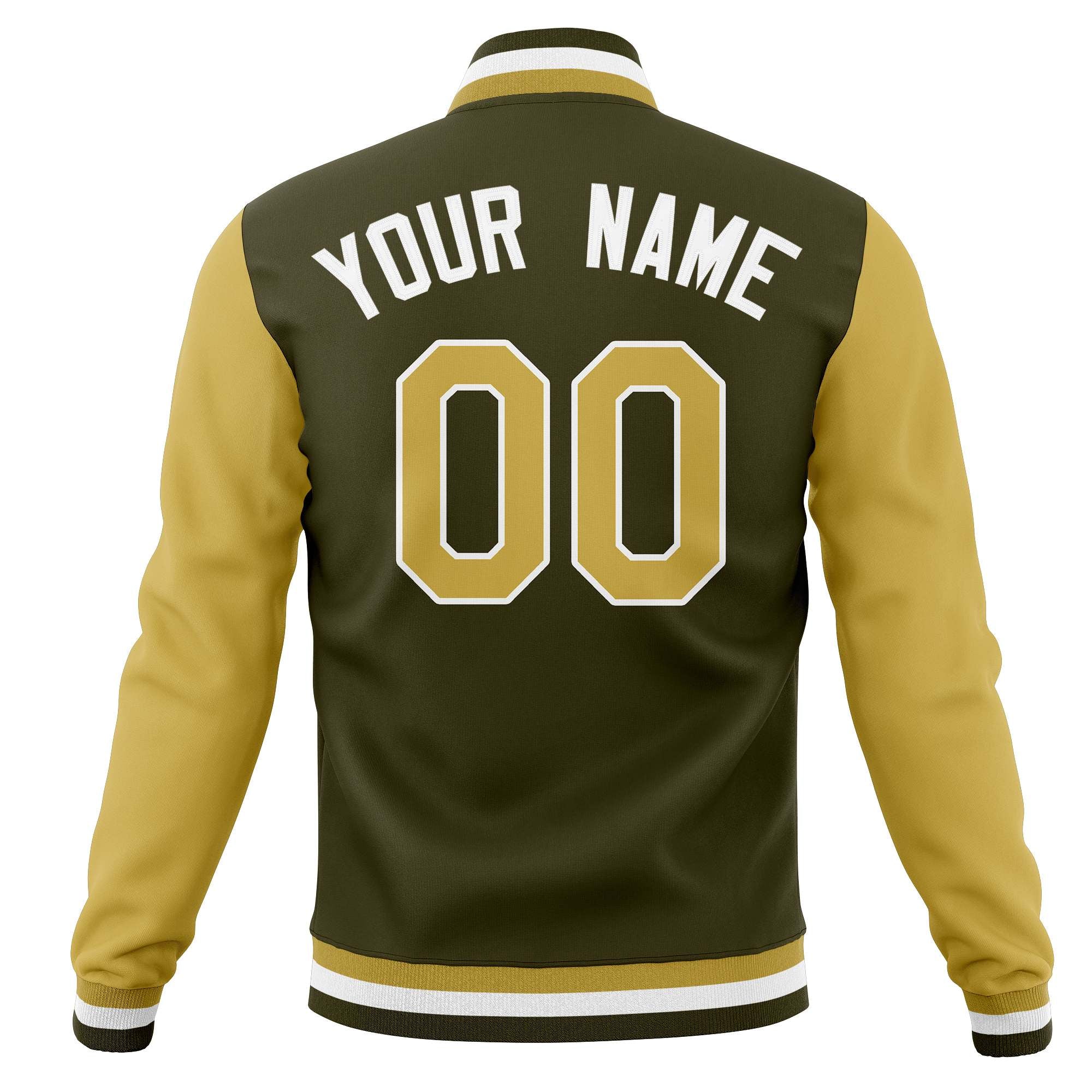 Custom Varsity Letterman Baseball Jackets Personalized Full-Snap Stitched Coats for Men Women