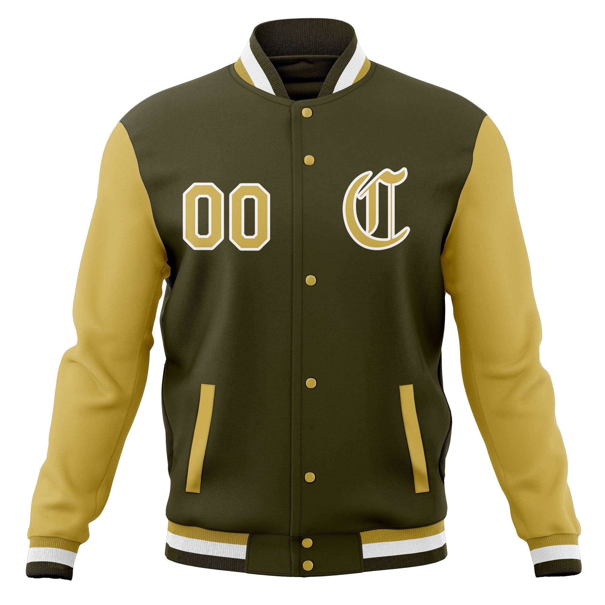 Custom Varsity Letterman Baseball Jackets Personalized Full-Snap Stitched Coats for Men Women