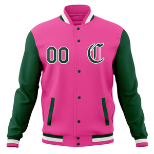 Custom Men's Full-Snap Baseball Coats Varsity Letterman Jackets