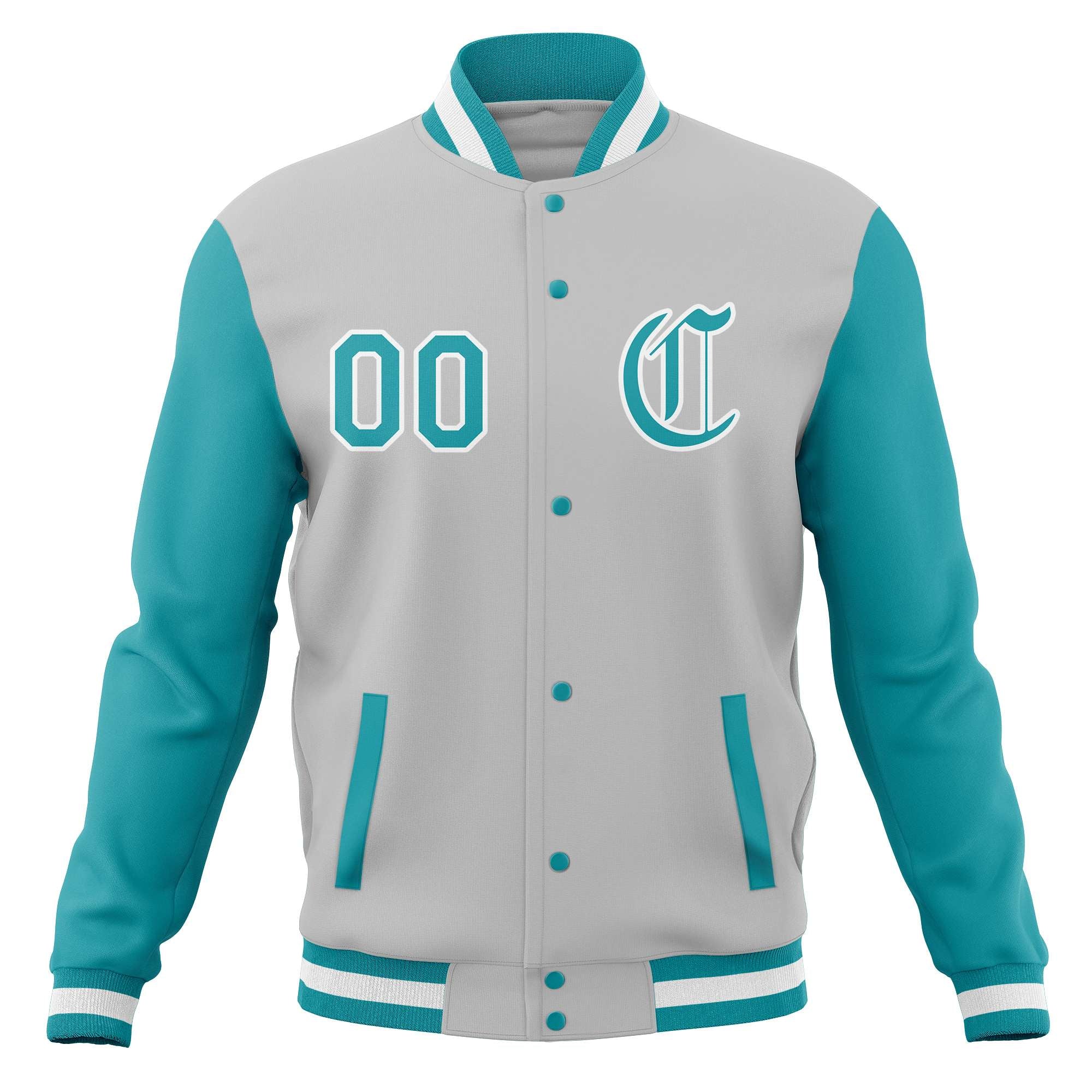 Custom Varsity Letterman Baseball Jackets Personalized Full-Snap Stitched Coats for Adults