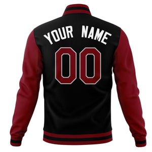 Custom Men's Full-Snap Baseball Coats Varsity Letterman Jackets