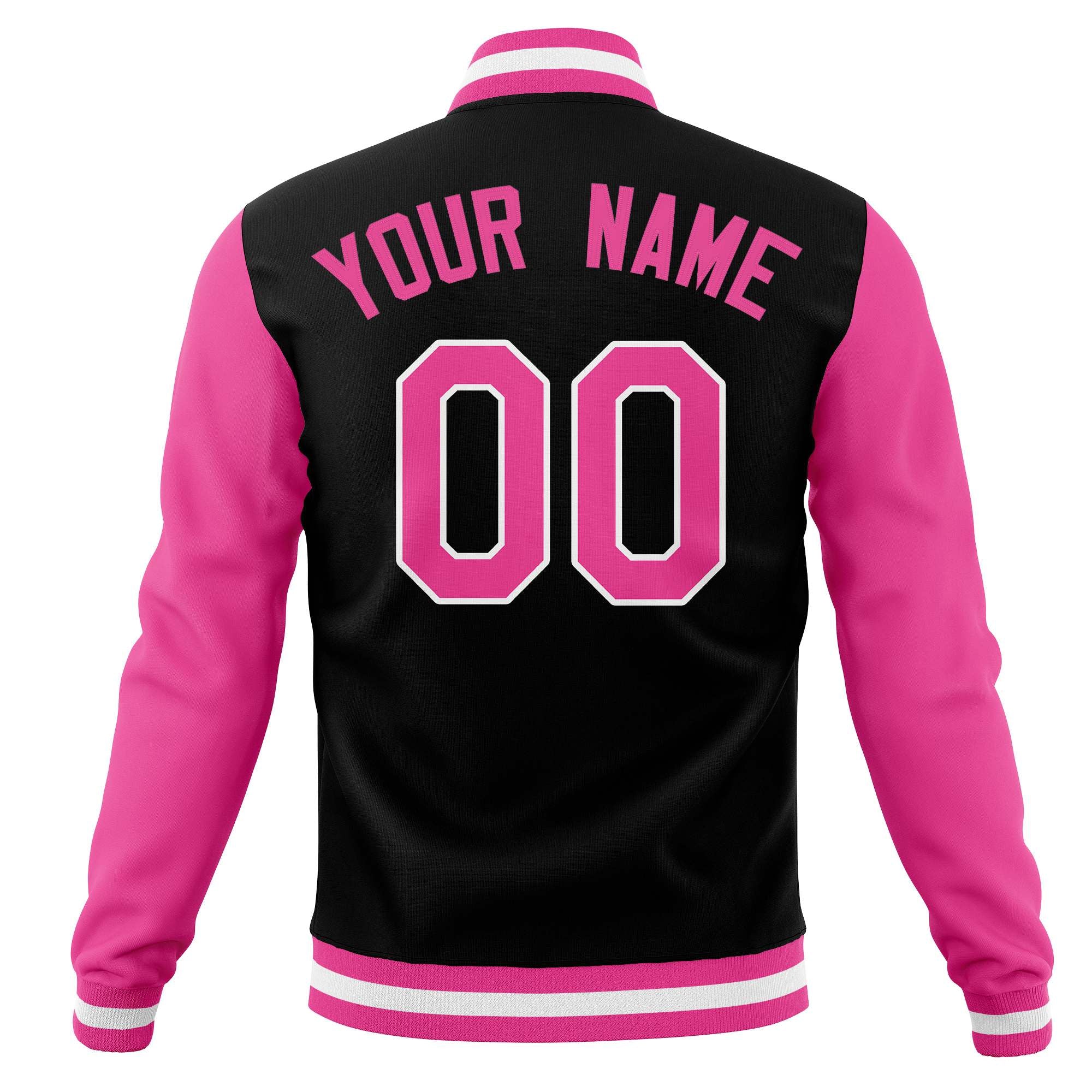 Custom Full-Snap Baseball Coats Raglan Sleeves Varsity Letterman Jackets