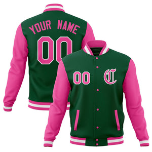 Custom Men's Full-Snap Baseball Coats Varsity Letterman Jackets