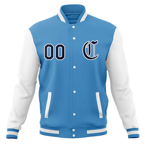 Custom Men's Full-Snap Baseball Coats Varsity Letterman Jackets