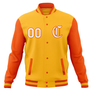 Custom Men's Full-Snap Baseball Coats Varsity Letterman Jackets