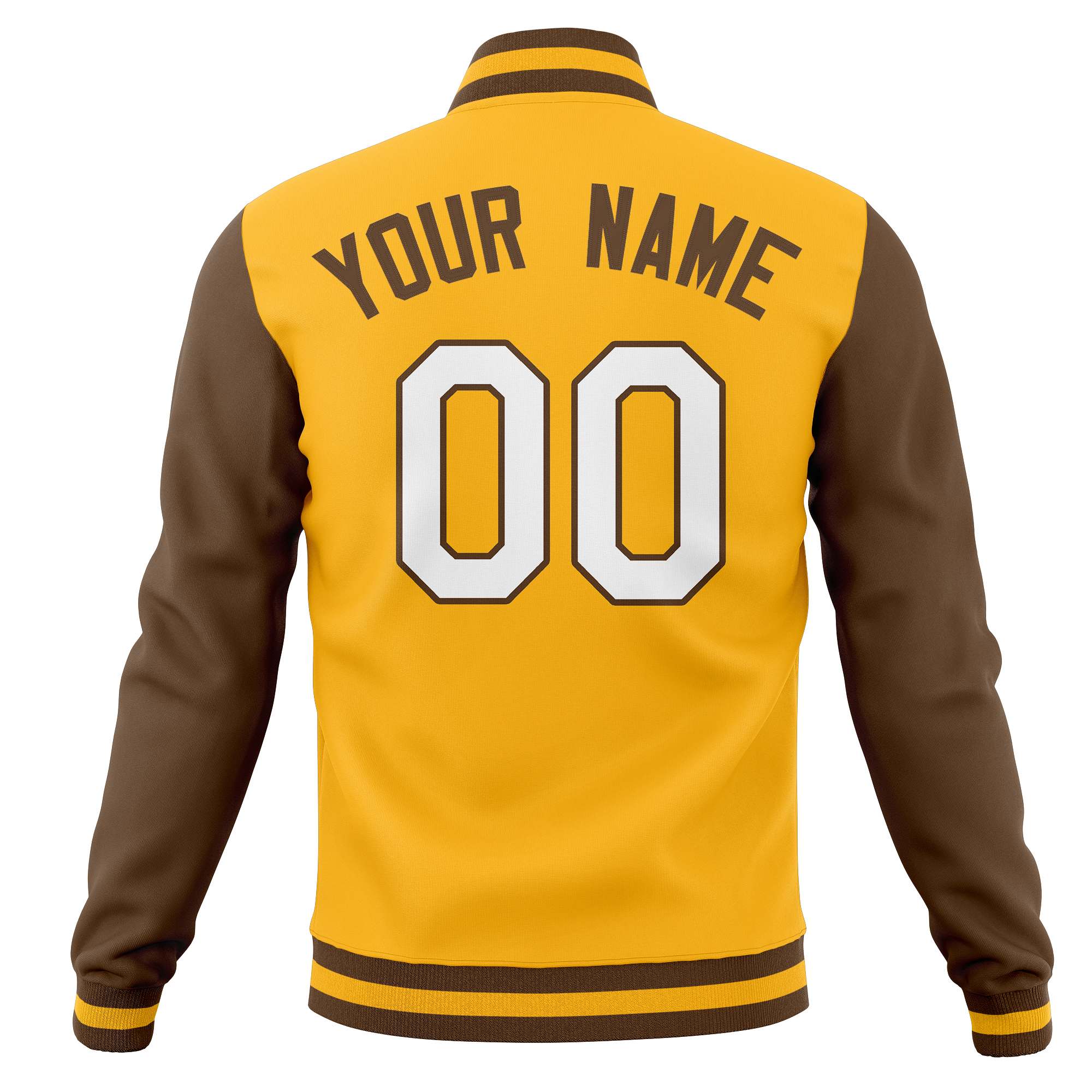 Custom Full-Snap Baseball Coats Raglan Sleeves Varsity Letterman Jackets