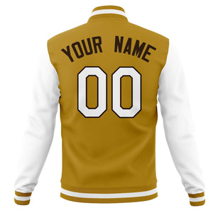 Custom Men's Full-Snap Baseball Coats Varsity Letterman Jackets