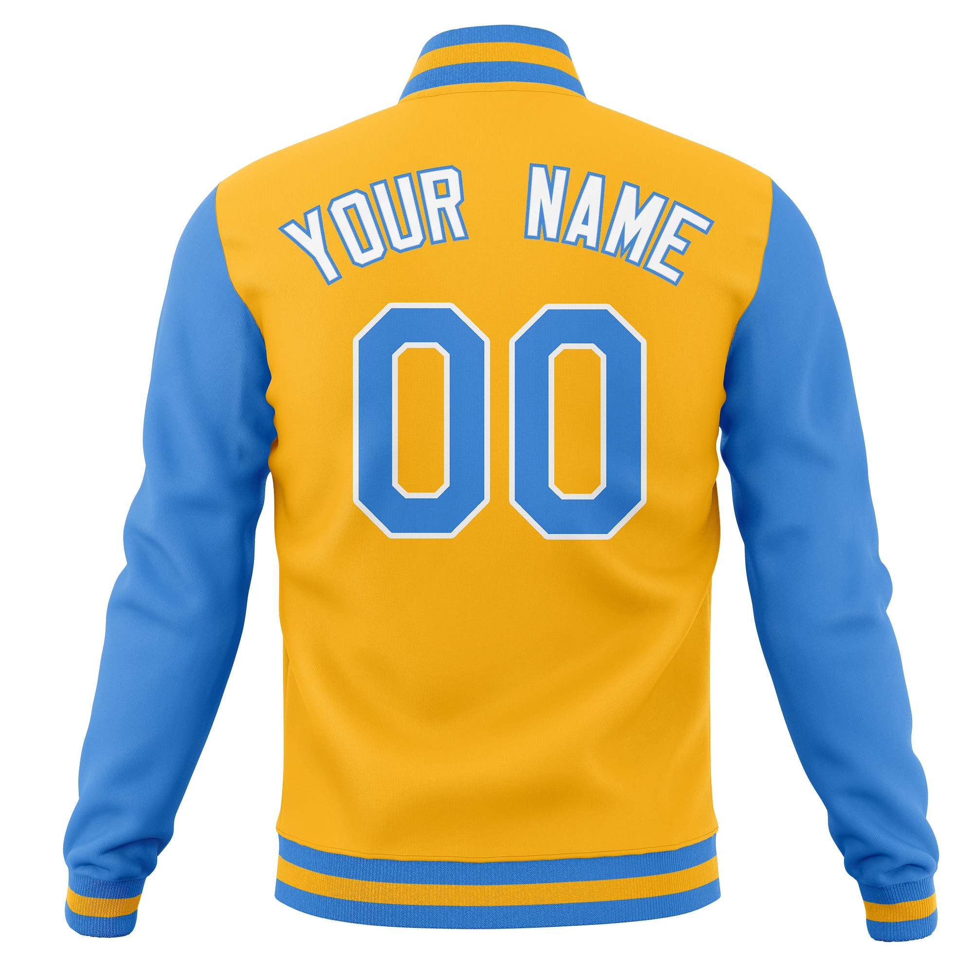 Custom Full-Snap Baseball Coats Raglan Sleeves Varsity Letterman Jackets