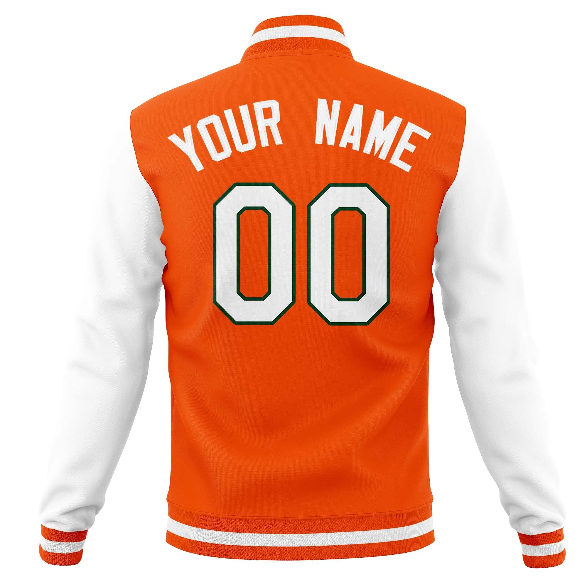 Custom Varsity Letterman Baseball Jackets Personalized Full-Snap Stitched Coats for Adults