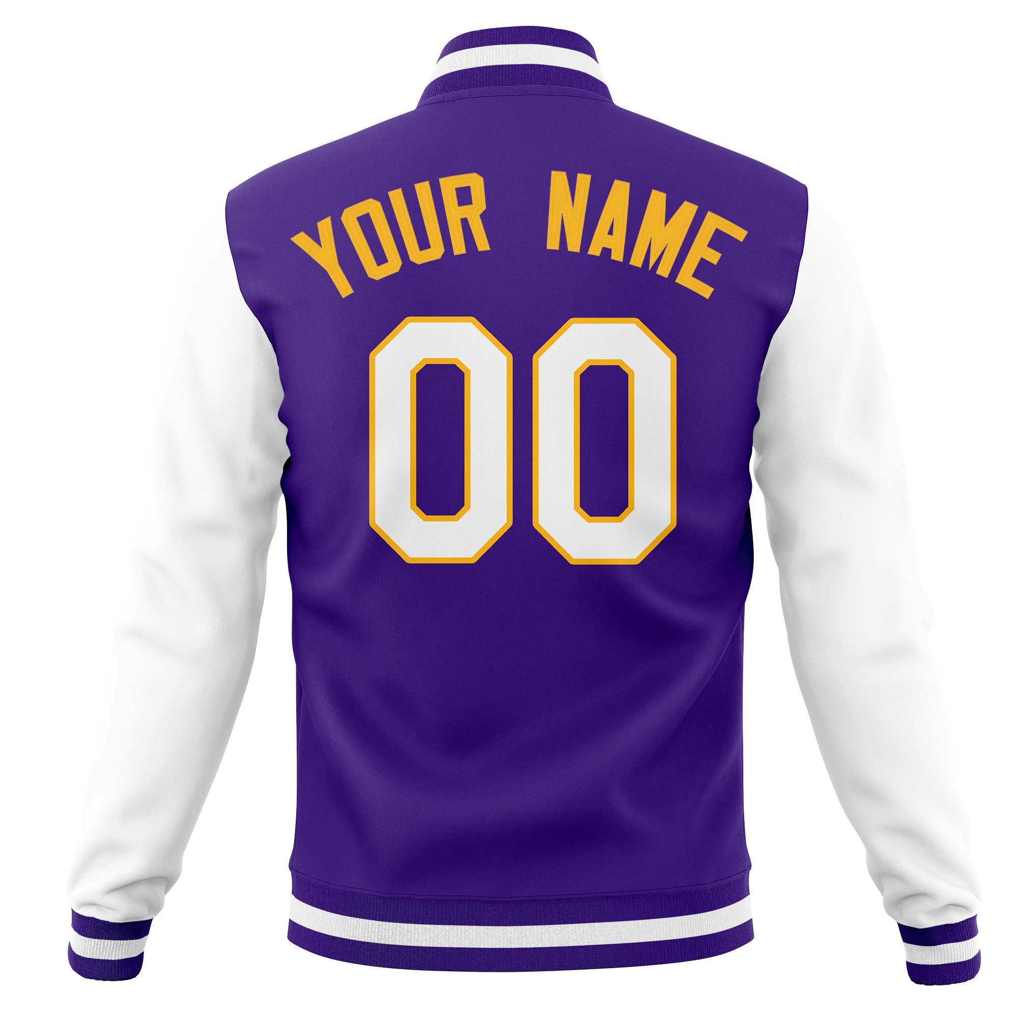 Custom Varsity Letterman Baseball Jackets Personalized Full-Snap Stitched Coats for Men Women