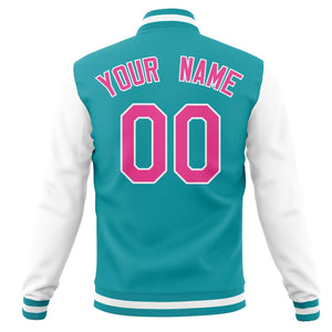 Custom Men's Full-Snap Baseball Coats Varsity Letterman Jackets