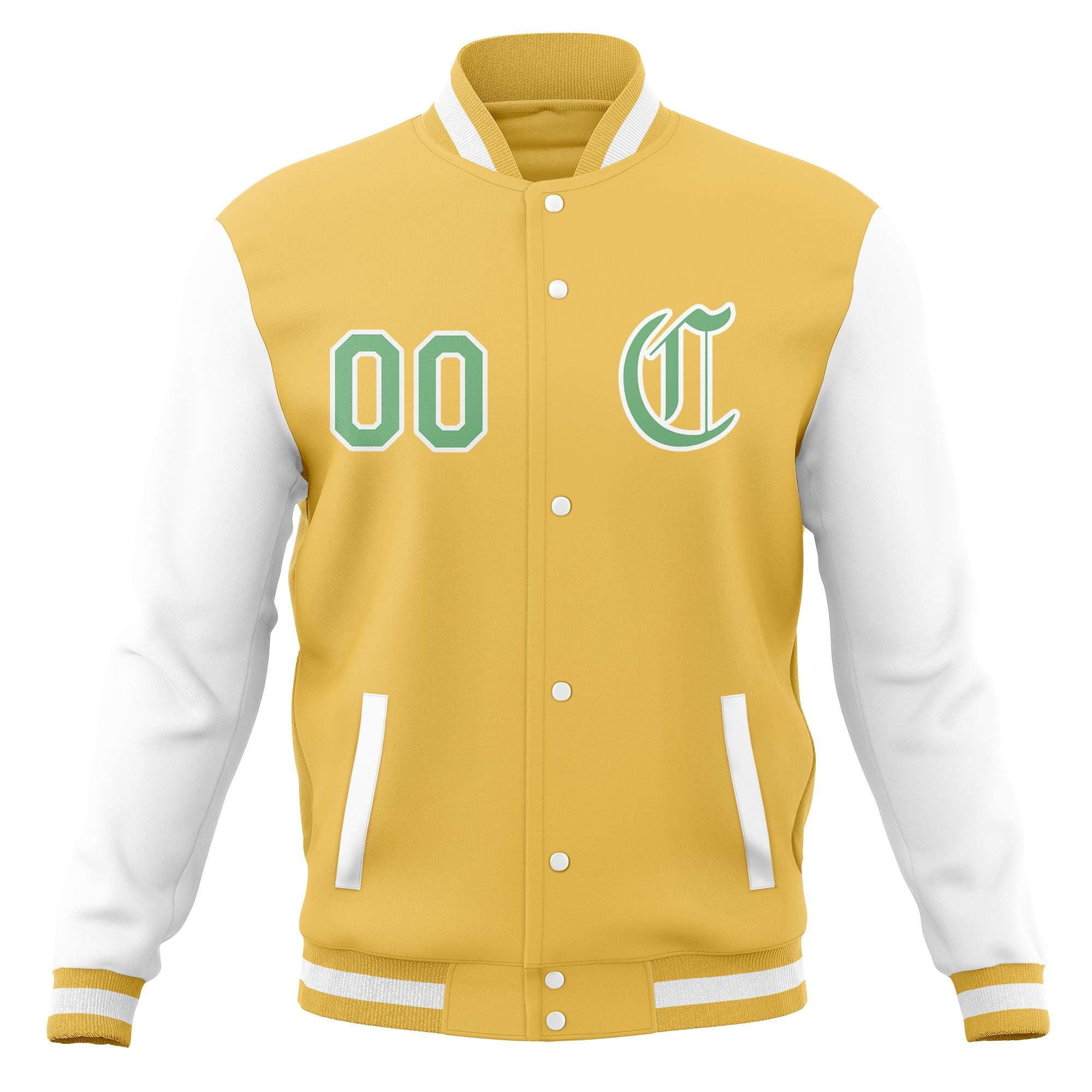 Custom Varsity Letterman Baseball Jackets Personalized Full-Snap Stitched Coats for Men Women