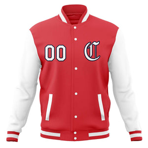 Custom Men's Full-Snap Baseball Coats Varsity Letterman Jackets