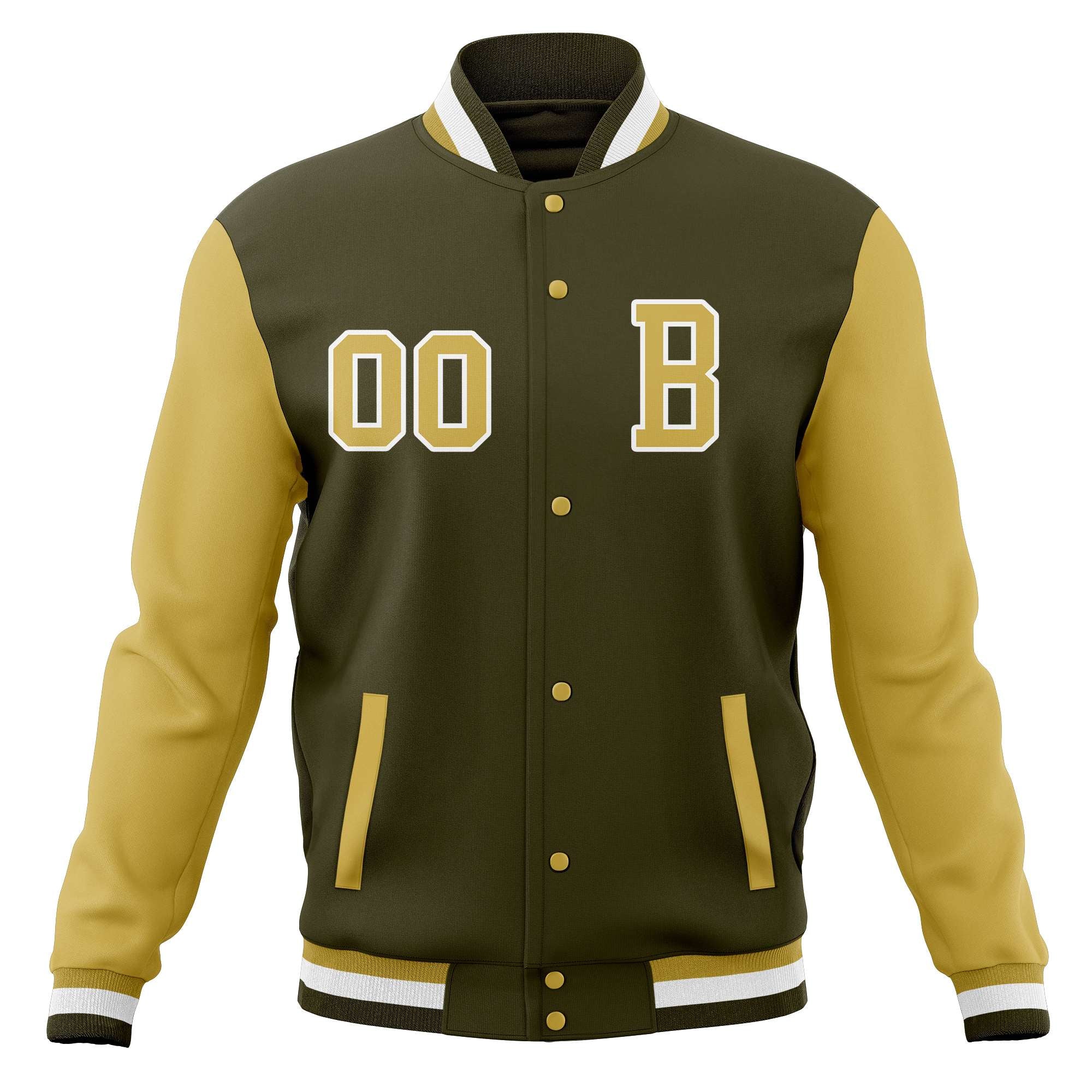 Custom Full-Snap Baseball Varsity Bomber Jackets with Personalized Coats