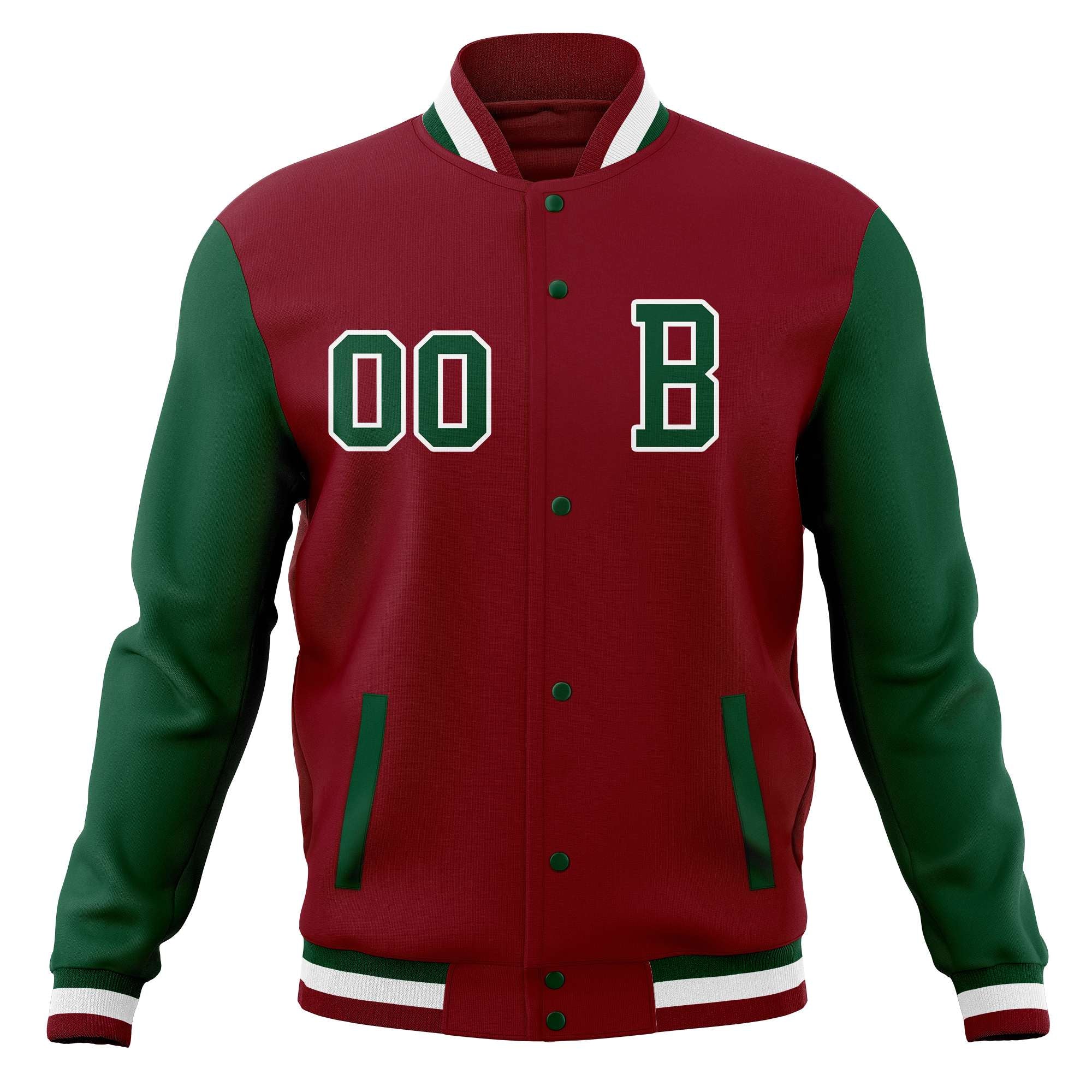 Veste Letterman universitaire personnalisée, manteaux de baseball cousus à pression complète